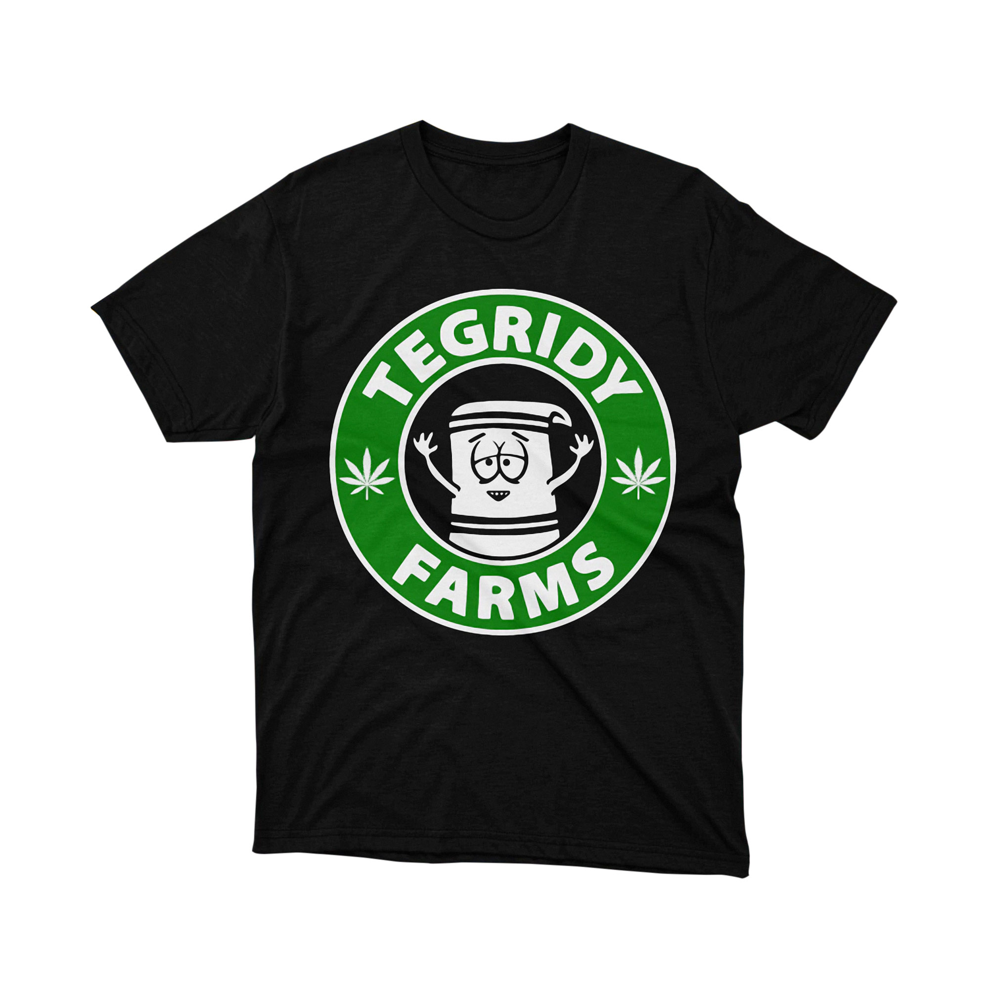 South Park Randy Marsh Tegridy Farms Logo T Shirt