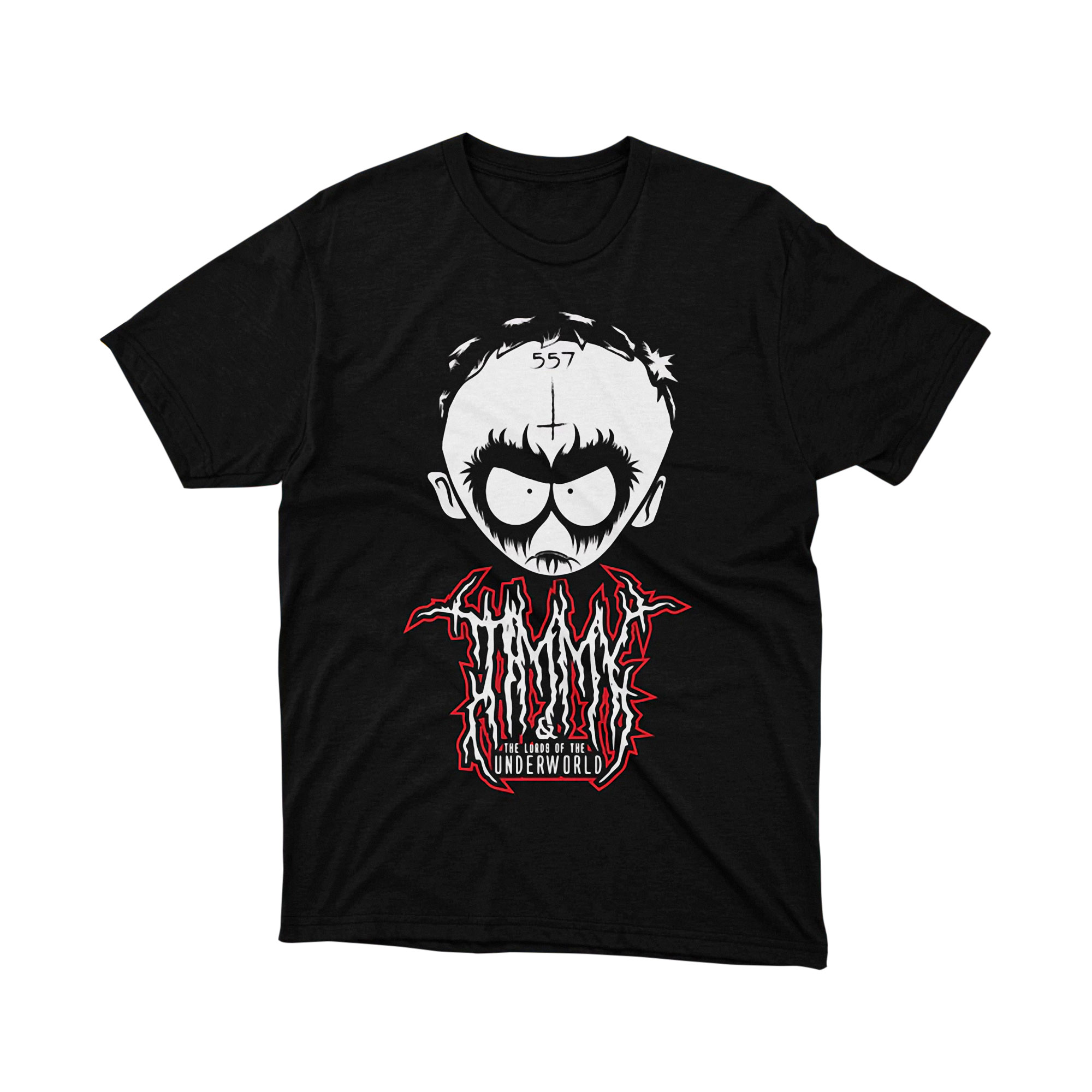 South Park Timmy Lord of the Underworld Black Metal T Shirt