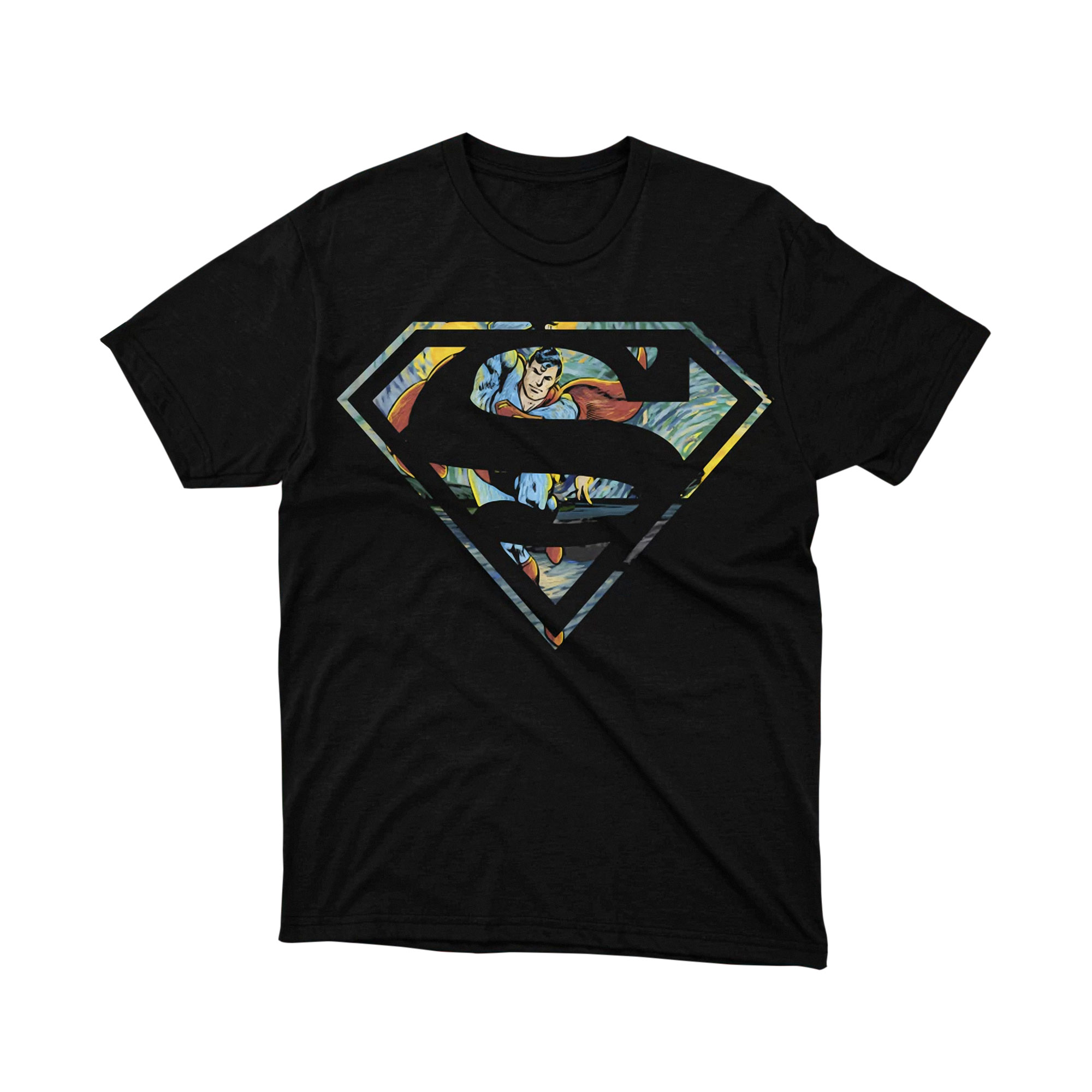 Superman Japanese Comic Parody T Shirt Manga Hero Pop Art Unisex