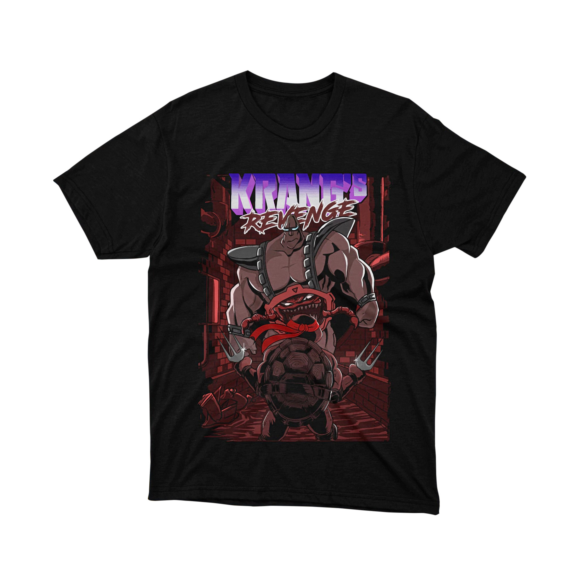 Teenage Mutant Ninja Turtles Krangs Revenge Shredder T Shirt