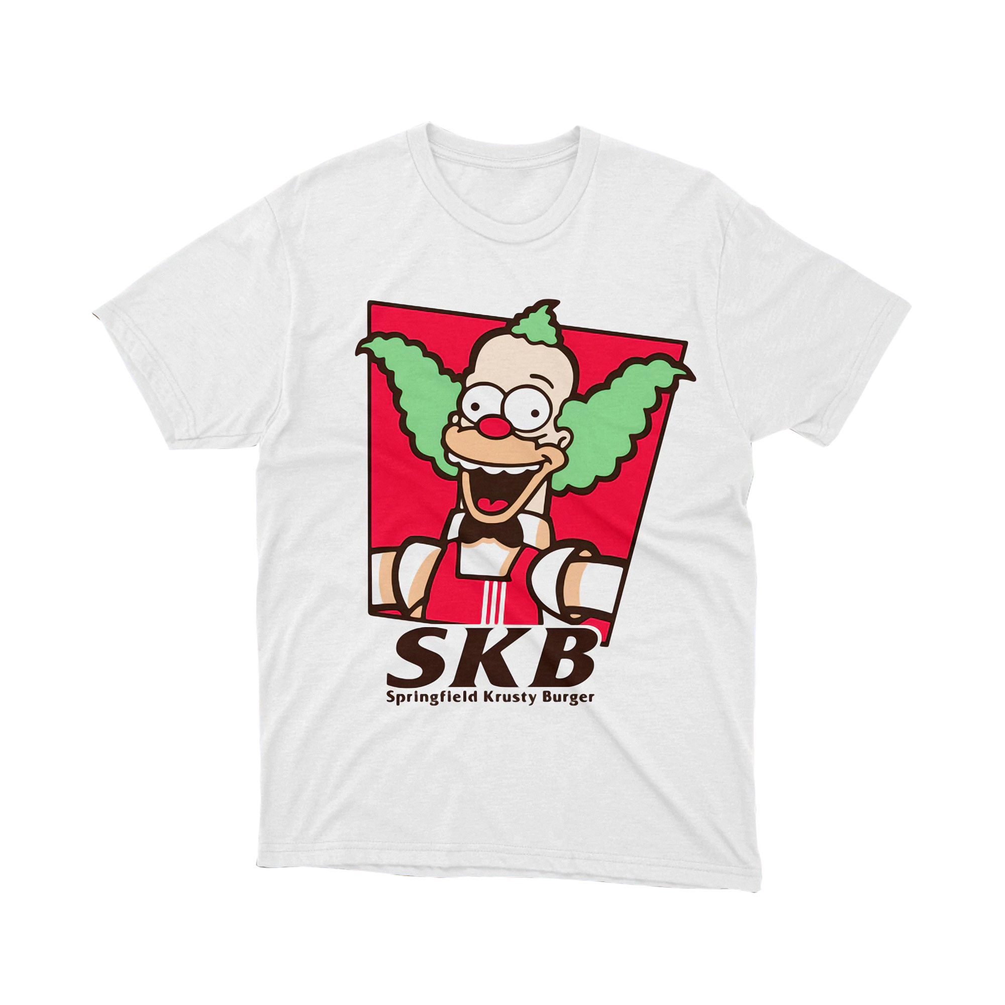 The Simpsons Krusty Burger SKB Springfield T Shirt