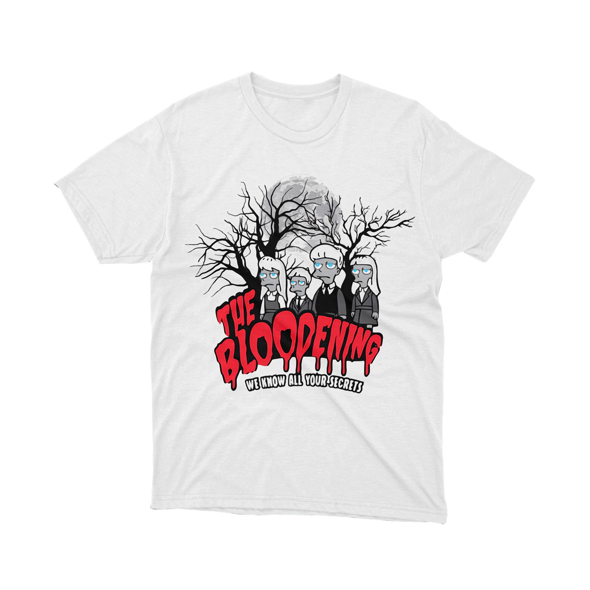The Simpsons The Bloodening Halloween Parody T Shirt