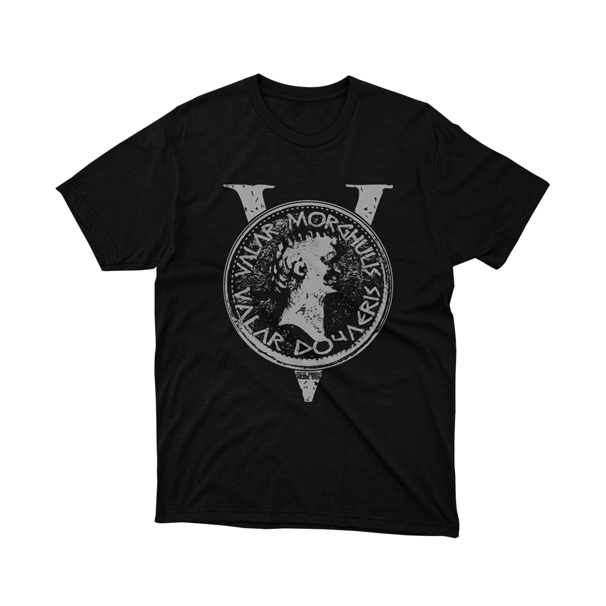 Valar Morghulis Valar Dohaeris Coin Arya Game Thrones Tee Shirt