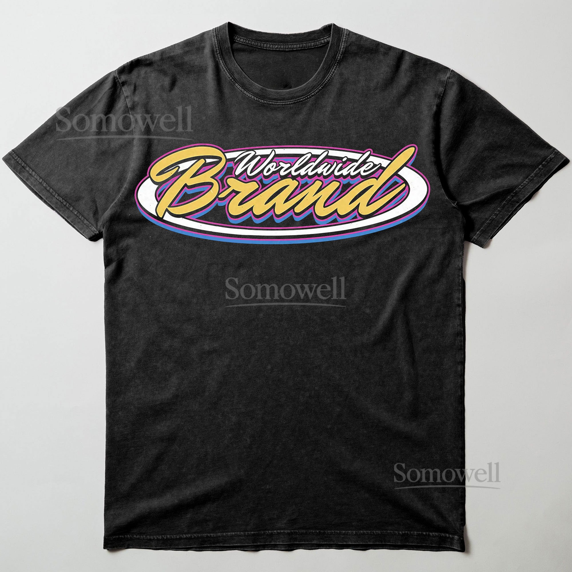 Worldwide Brand Retro Logo Minimalist Vintage Style Graphic ,hoodie sweatshirt t shirt vintage