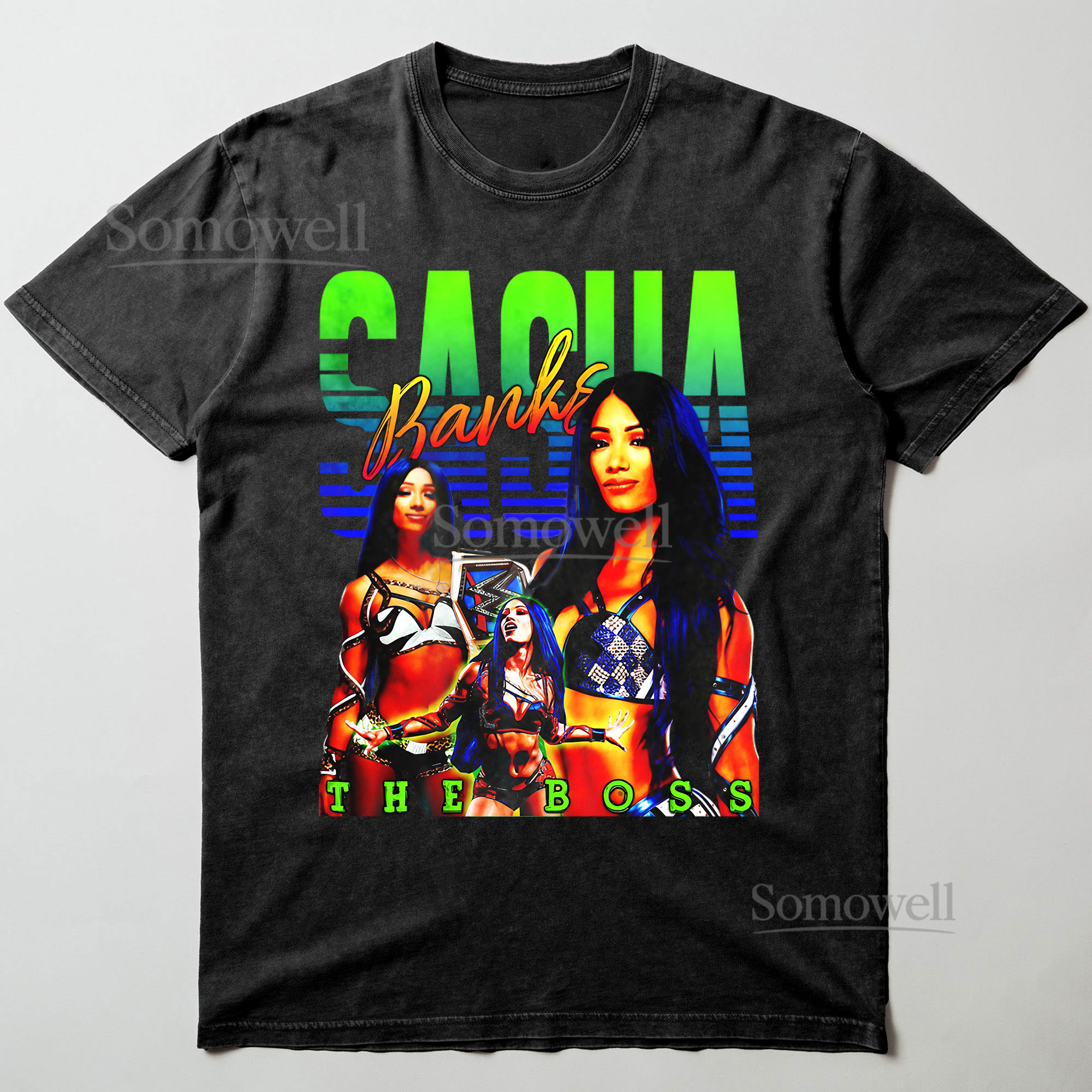 Sasha Banks The Boss Wrestling Graphic ,hoodie sweatshirt vintage