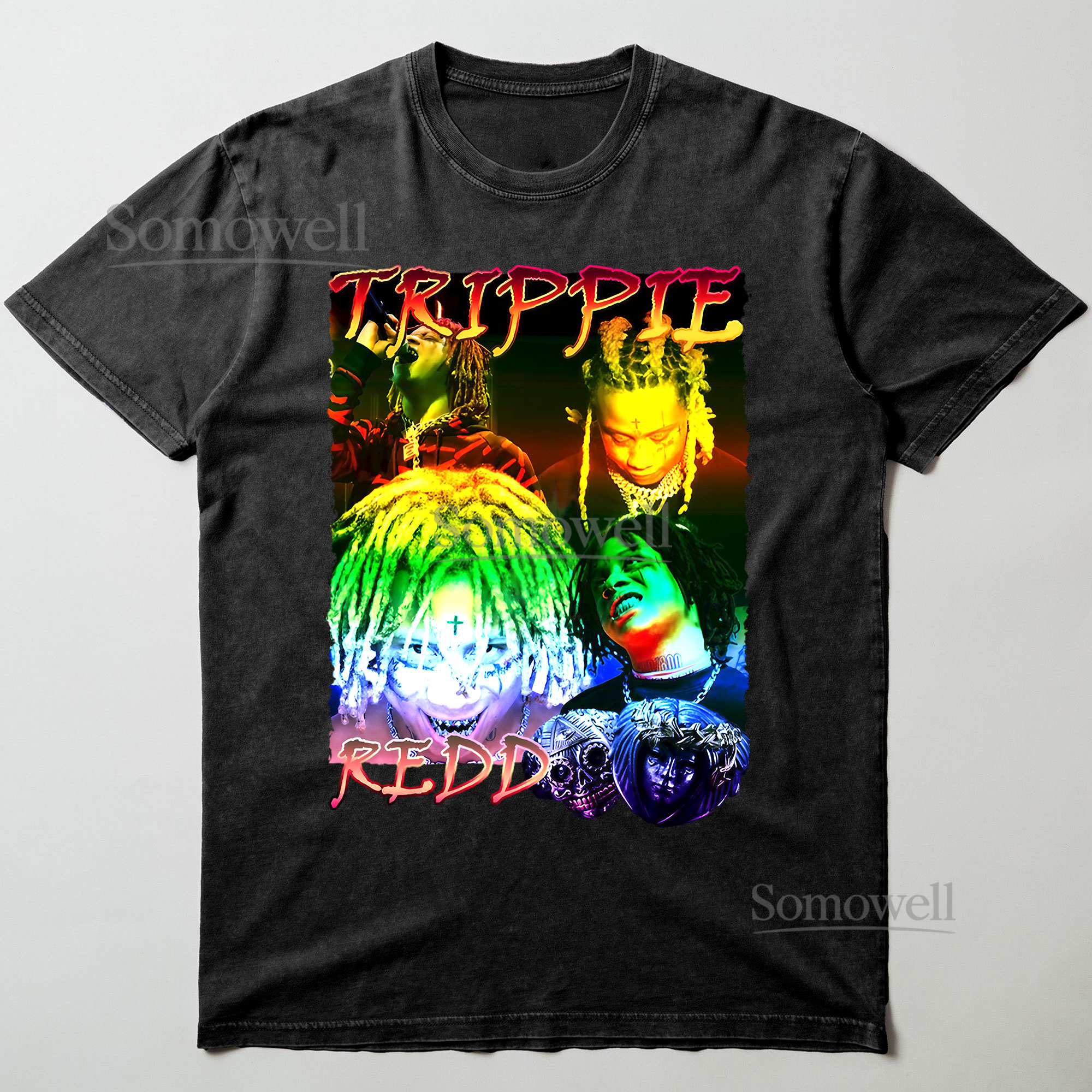 Trippie Redd Rapper Vintage Bootleg 90s Hip Hop TShirt Gift Fan