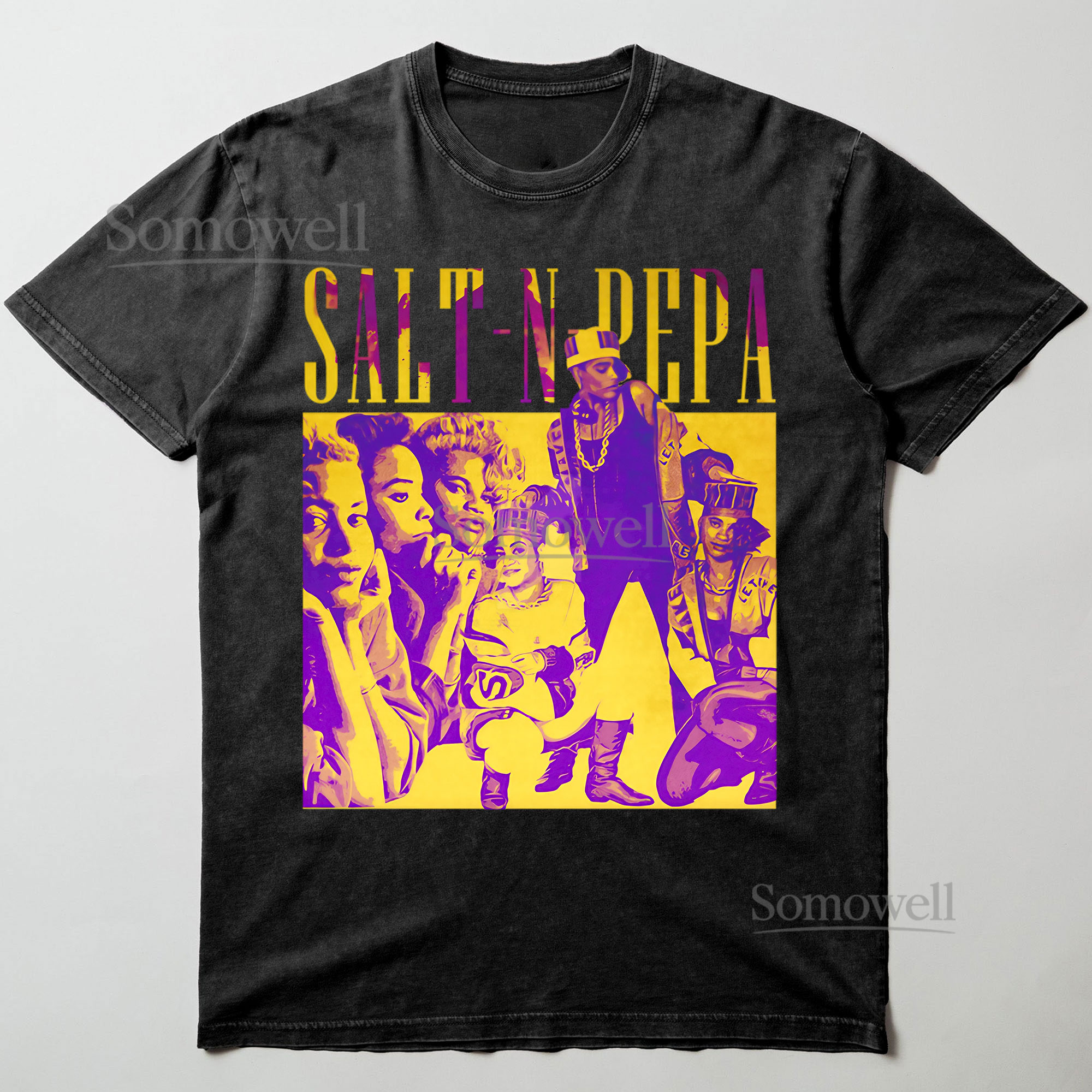Salt N Pepa Vintage 90s Style TShirt Old School Hip Hop Rap ,hoodie sweatshirt vintage