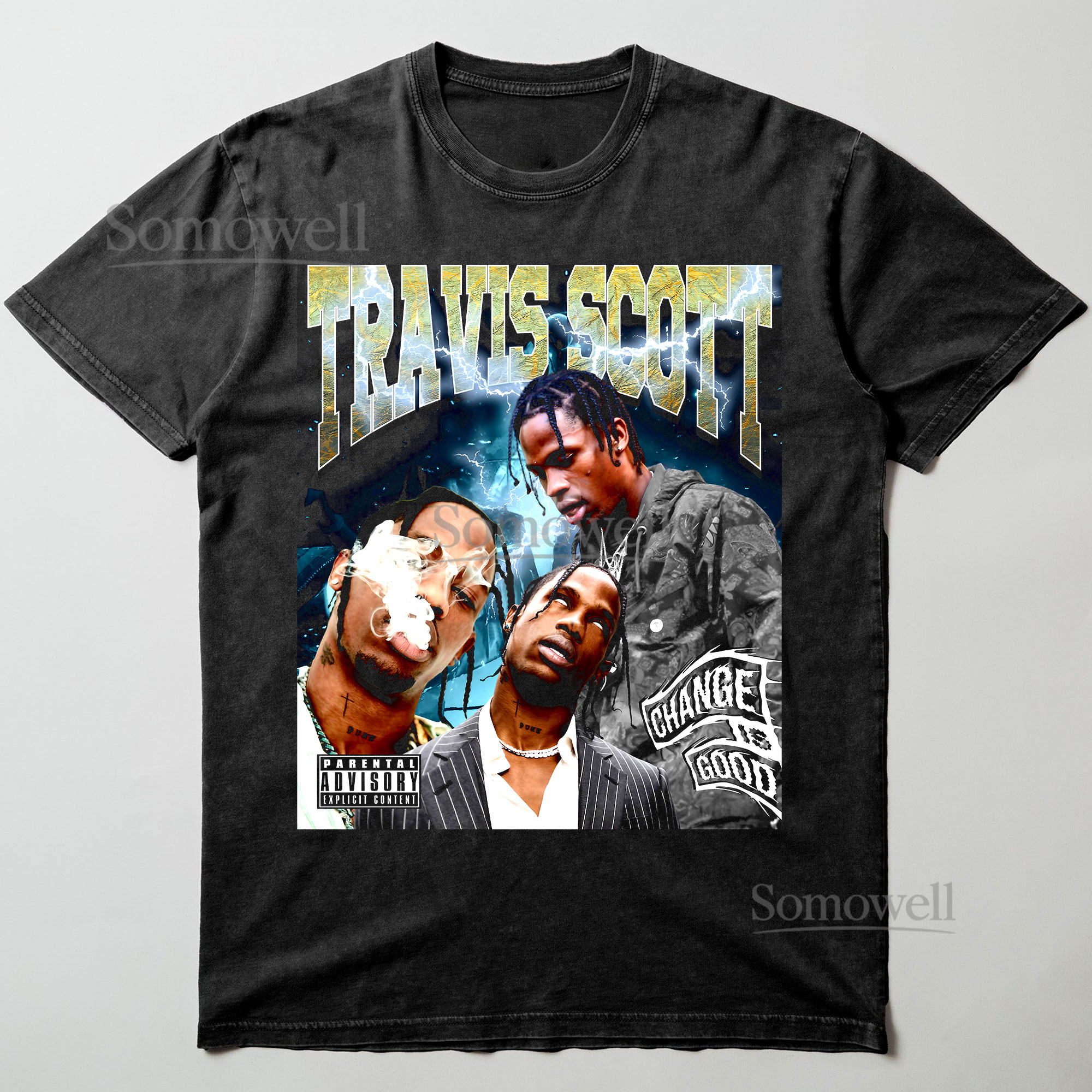 Travis Scott Rapper Vintage Bootleg TShirt Hip Hop Rap Music ,hoodie sweatshirt vintage