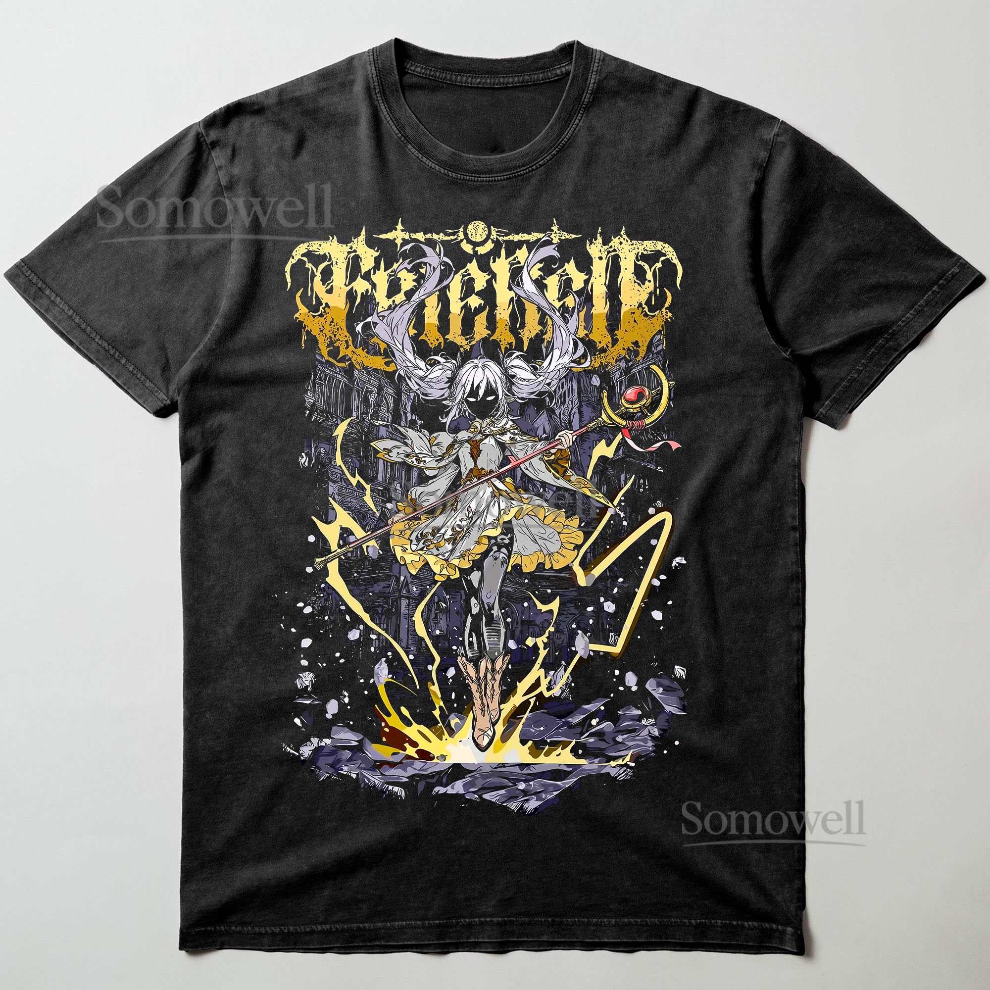 Re Zero Ram Anime Maid Girl Graphic ,hoodie sweatshirt t shirt vintage Japanese Manga T Shirt