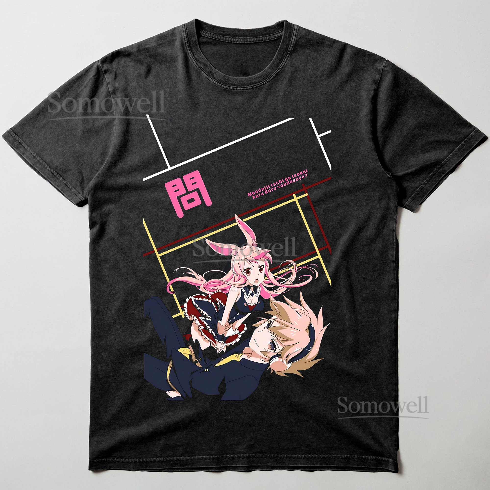 Mondaji Tachi Problem Children Are Coming From Another World Anime Graphic ,hoodie sweatshirt t shirt vintage T Shirt