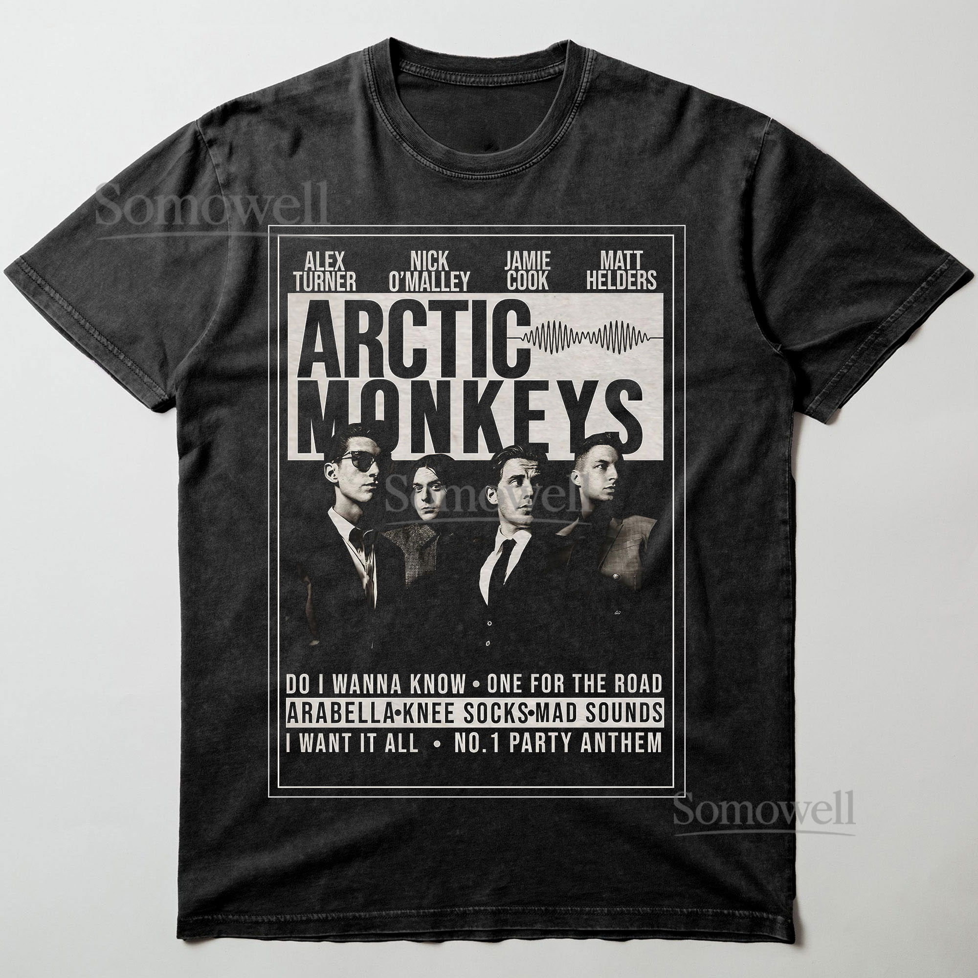 Arctic Monkeys Band Album Cover Graphic ,hoodie sweatshirt t shirt vintage Indie Rock Music T Shirt