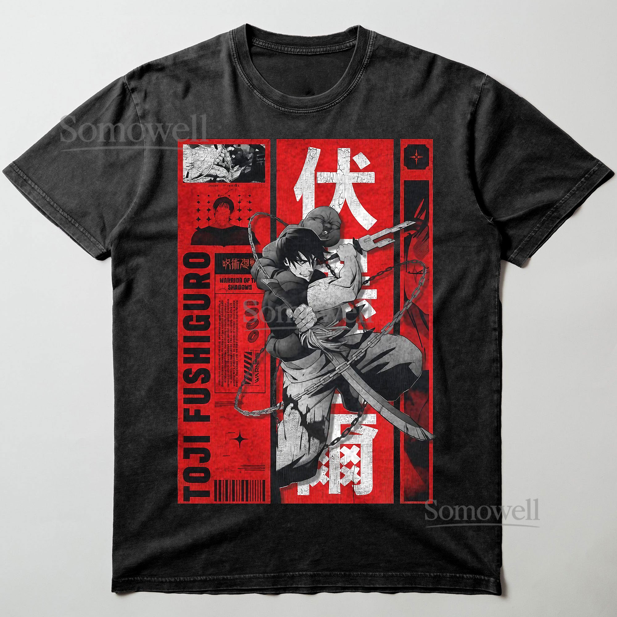 Toji Fushiguro Anime Manga Art Graphic ,hoodie sweatshirt t shirt vintage Jujutsu Kaisen Streetwear T Shirt