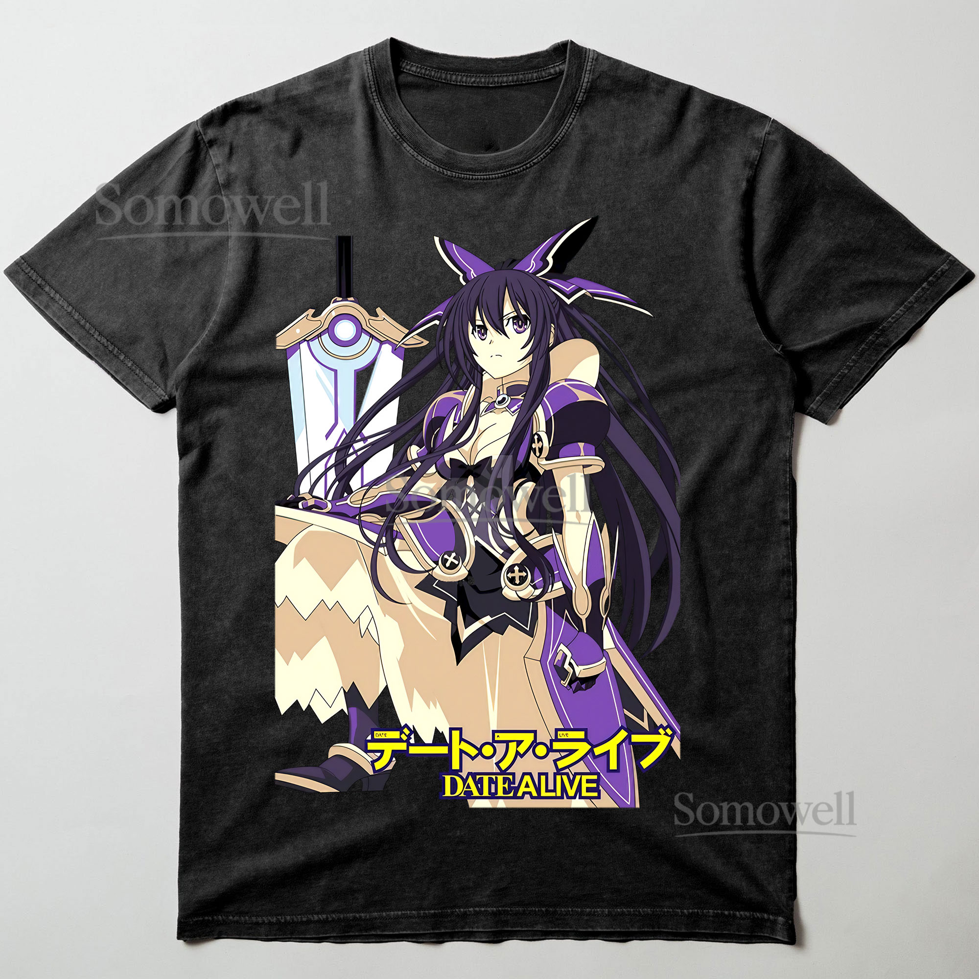 Date A Live Tohka Yatogami Spirit Anime Girl Graphic ,hoodie sweatshirt t shirt vintage Japanese Streetwear T Shirt
