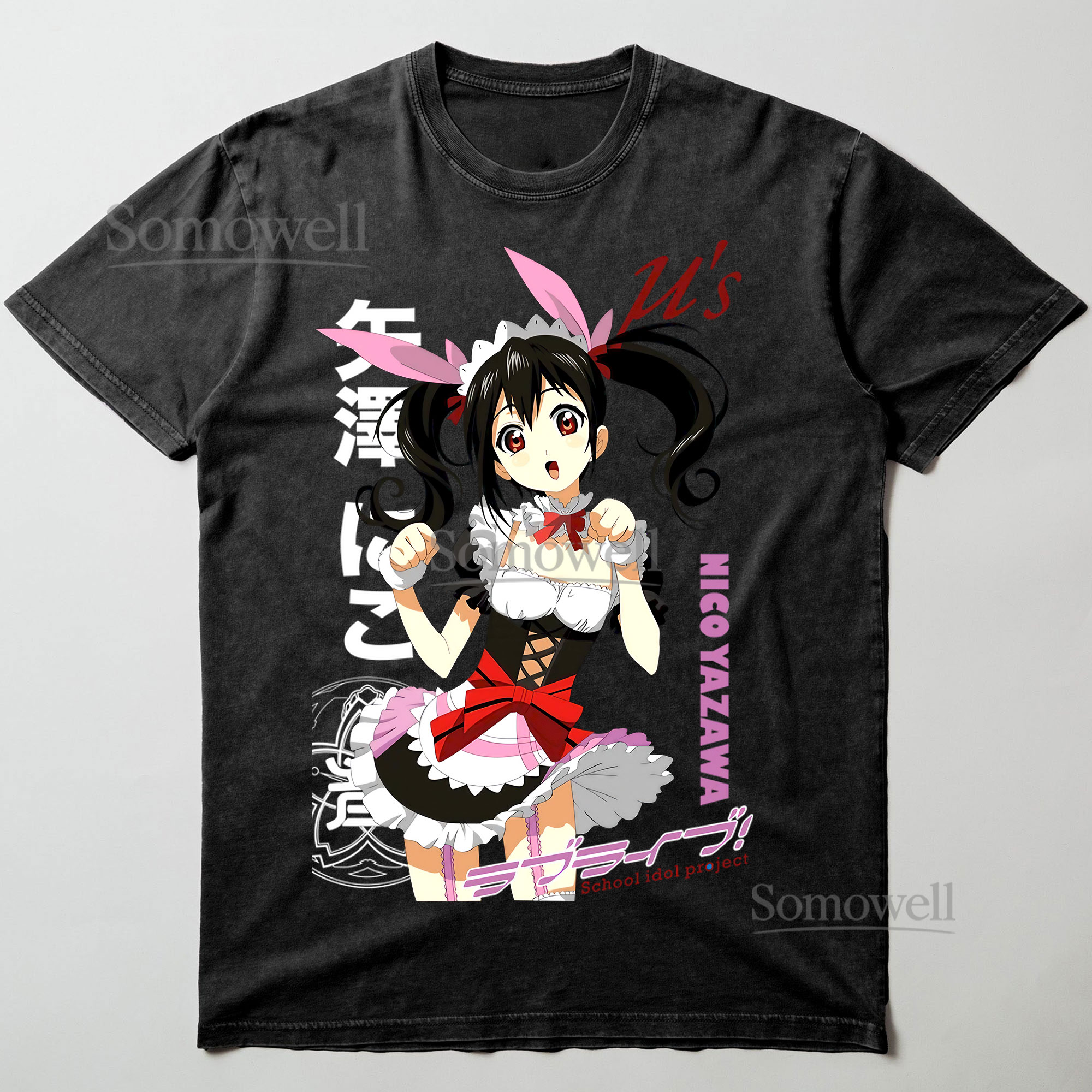 Nico Yazawa Love Live Idol Anime Girl Graphic ,hoodie sweatshirt t shirt vintage Japanese Idol Project T Shirt