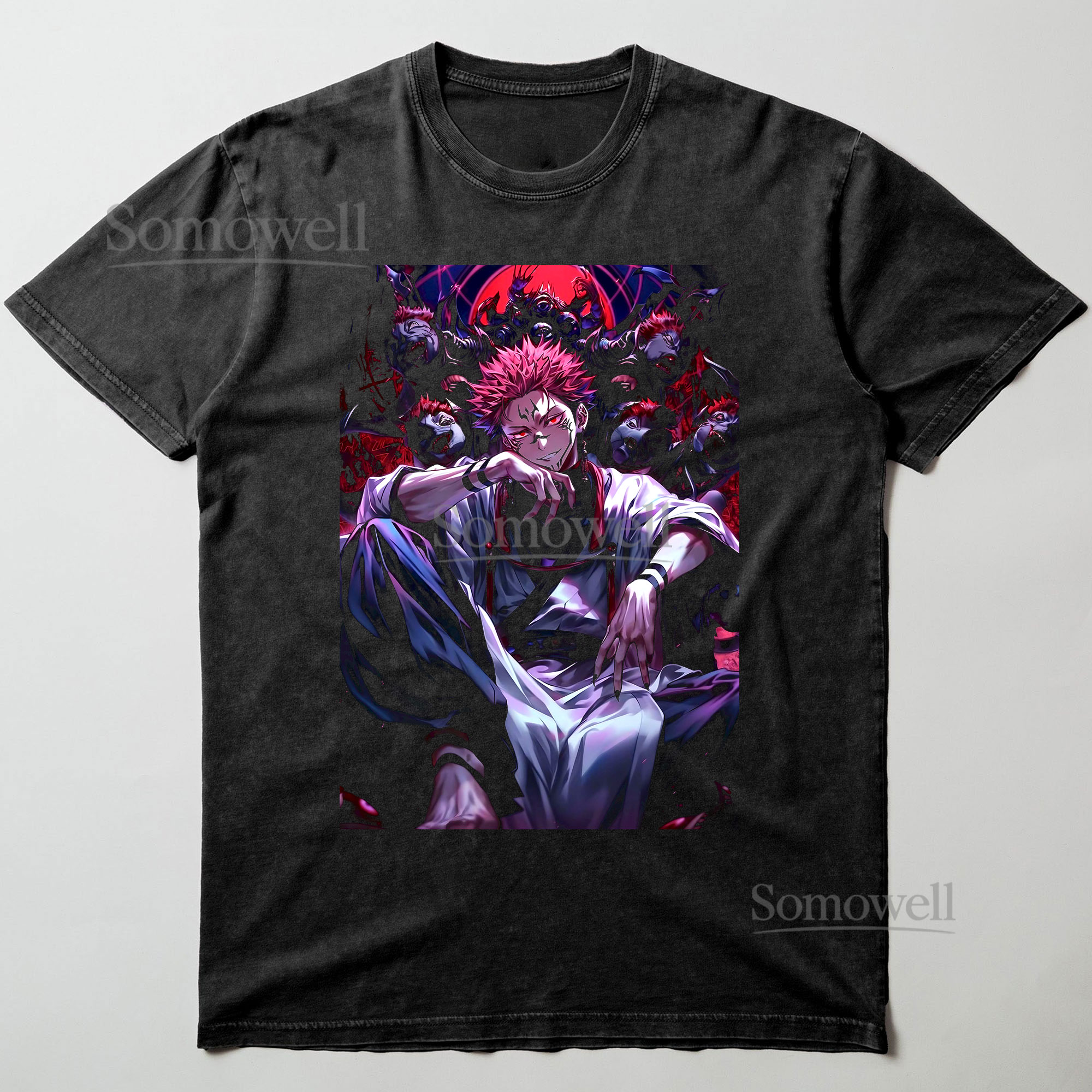 Jujutsu Kaisen Ryomen Sukuna King of Curses Anime Graphic ,hoodie sweatshirt t shirt vintage Japanese Streetwear T Shirt
