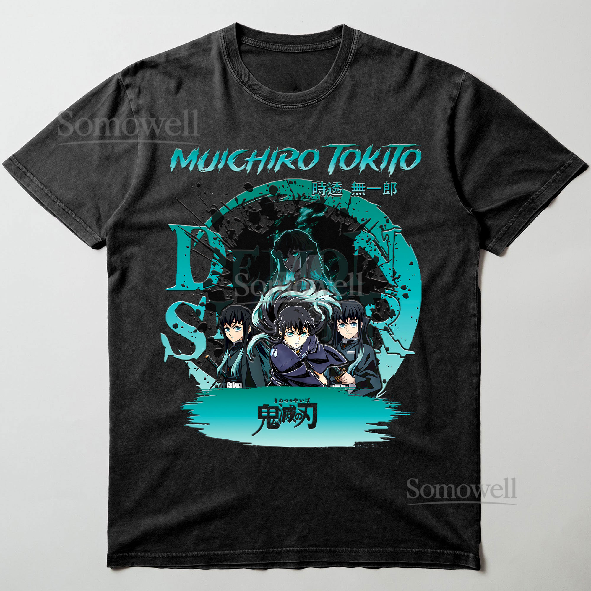 Muichiro Tokito Mist Hashira Demon Slayer Anime Graphic ,hoodie sweatshirt t shirt vintage Japanese Manga T Shirt