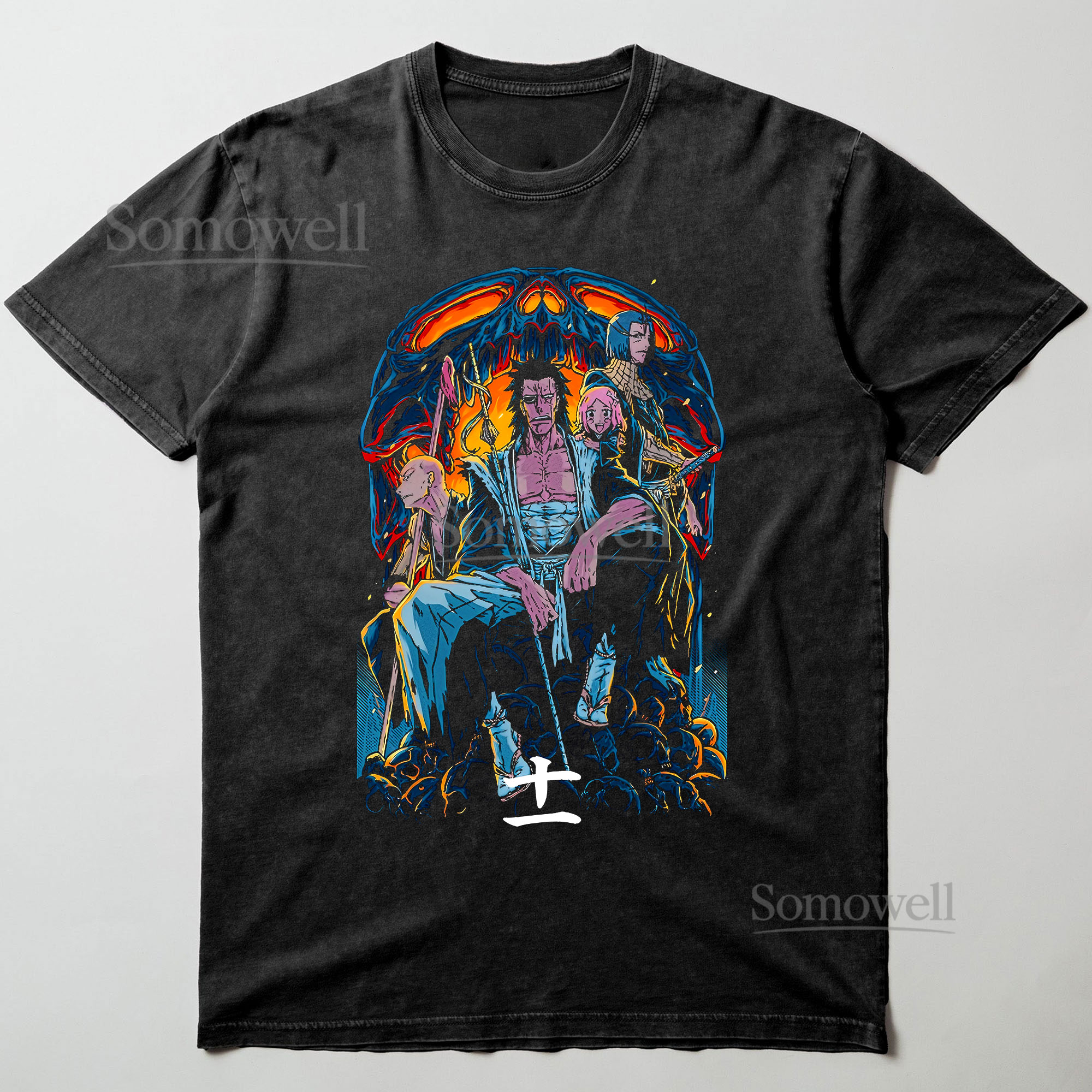 One Piece Yonko Four Emperors Pirate Captain Anime Graphic ,hoodie sweatshirt t shirt vintage Japanese Streetwear T Shirt