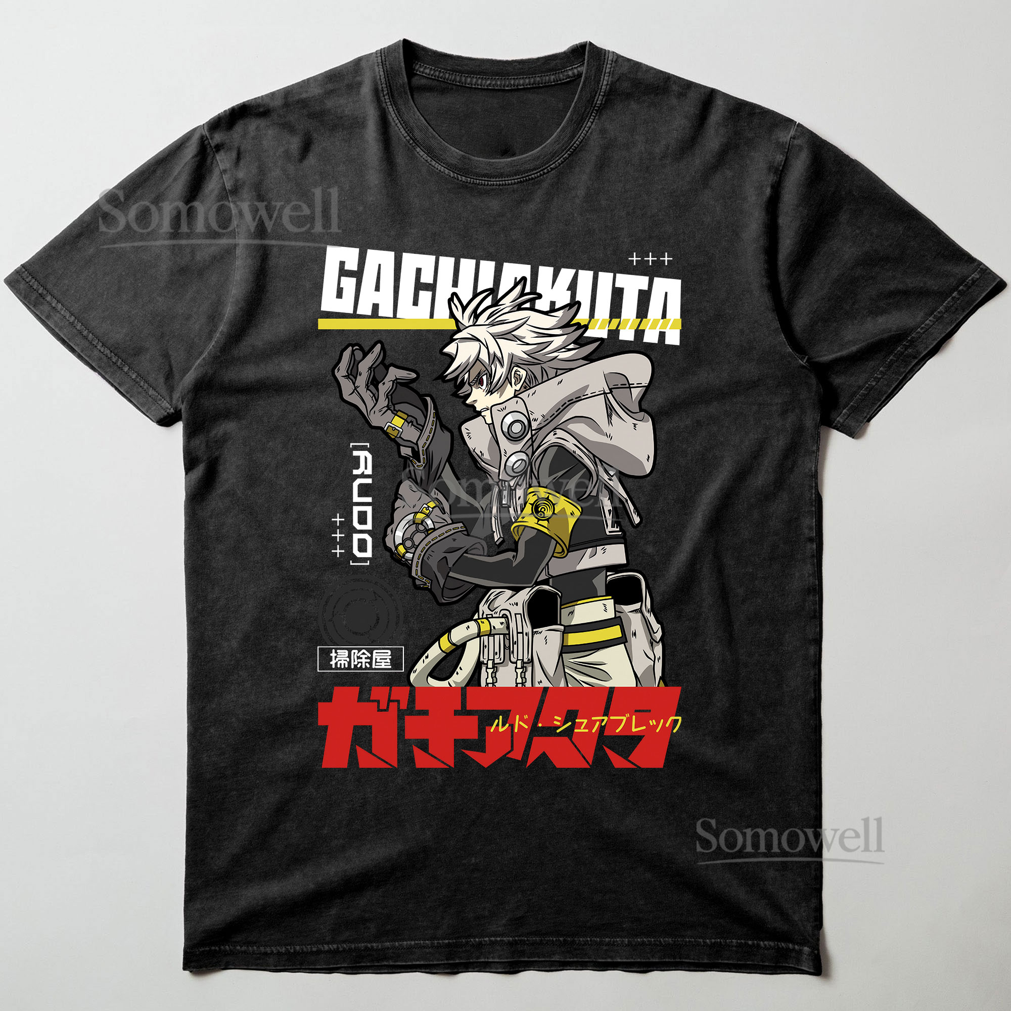 Gachiakuta Manga Main Character Anime Graphic ,hoodie sweatshirt t shirt vintage Japanese Streetwear T Shirt