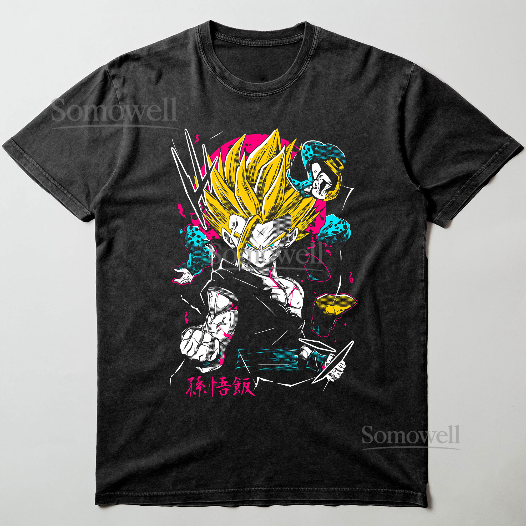 Muzan Kibutsuji Demon Slayer Anime Graphic ,hoodie sweatshirt t shirt vintage Japanese Manga T Shirt