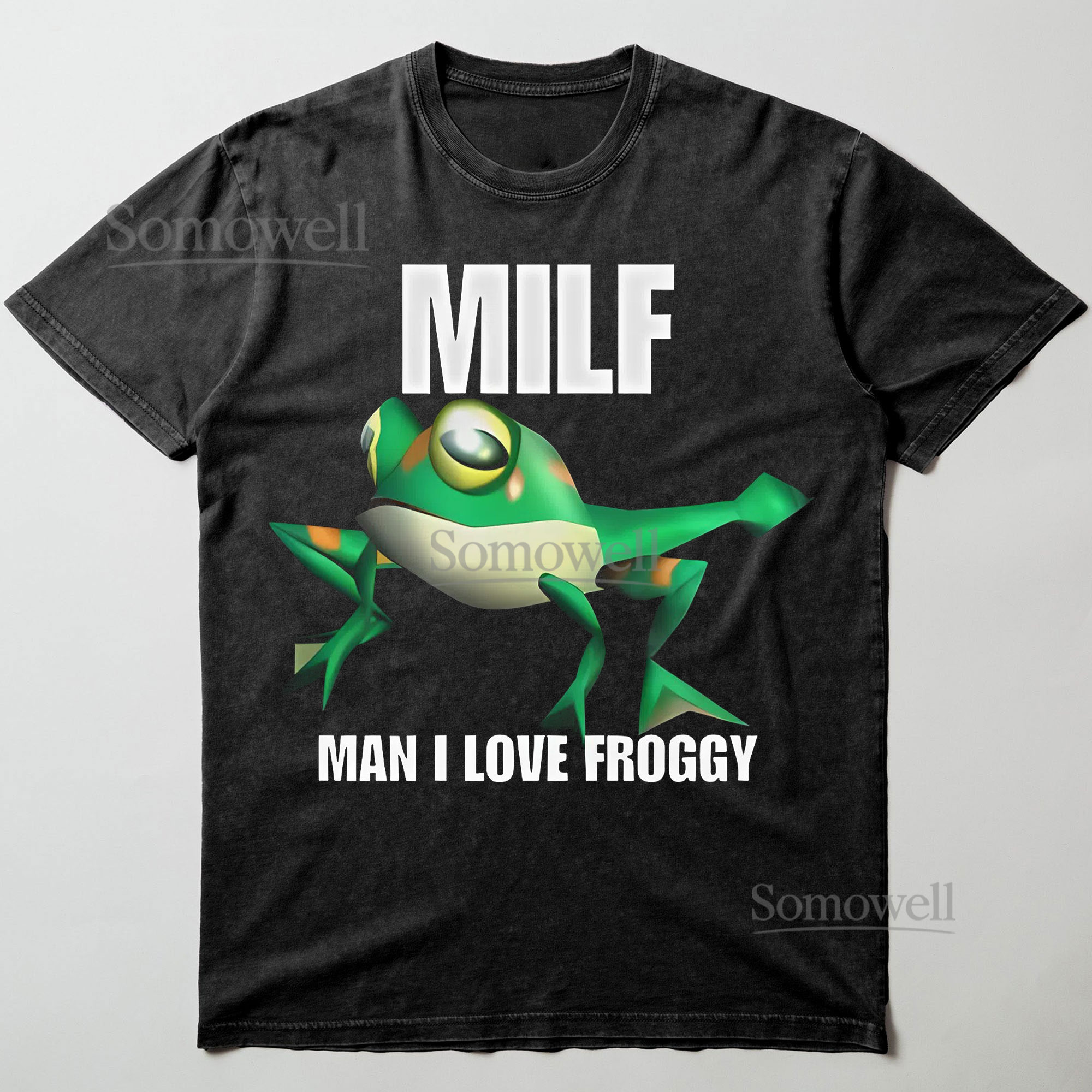 Froggy Man I Love Froggy Meme Graphic ,hoodie sweatshirt t shirt vintage MILF Parody T Shirt
