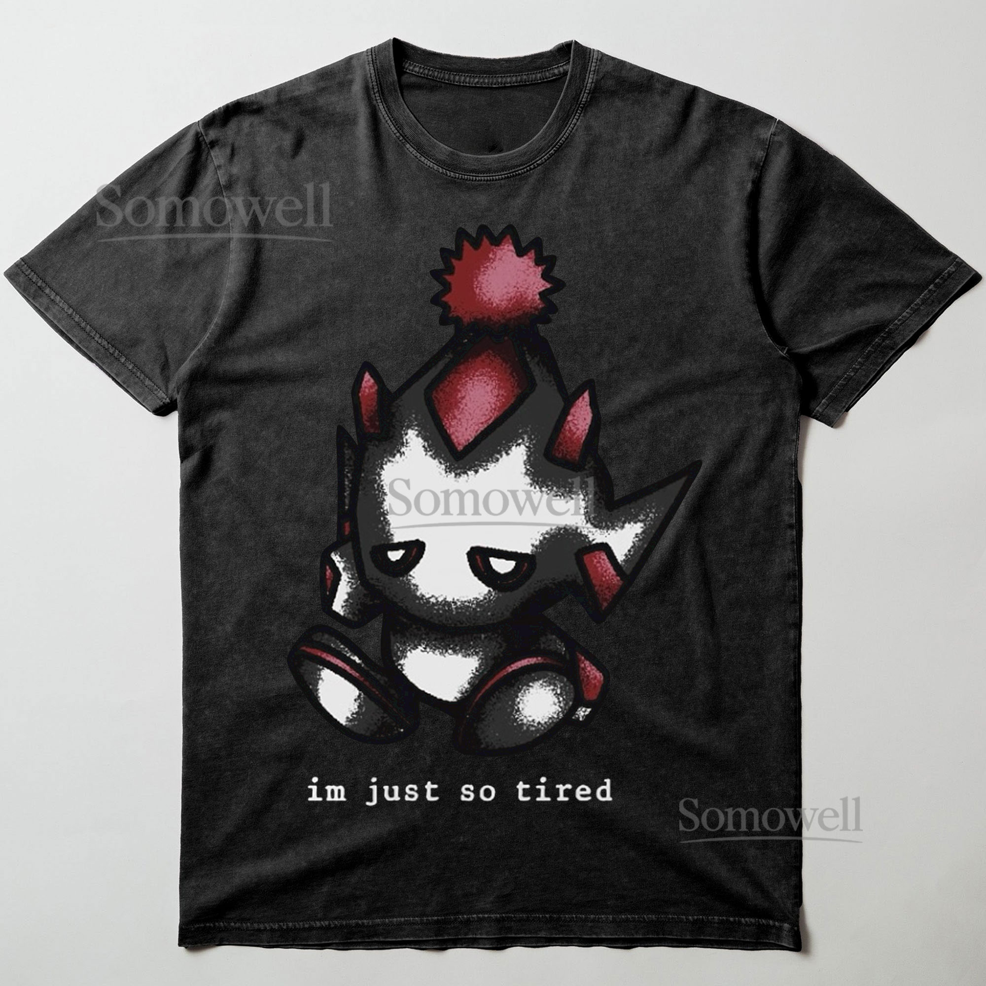 Shadow Chao Im Just So Tired Meme Graphic ,hoodie sweatshirt t shirt vintage Kawaii Gamer T Shirt