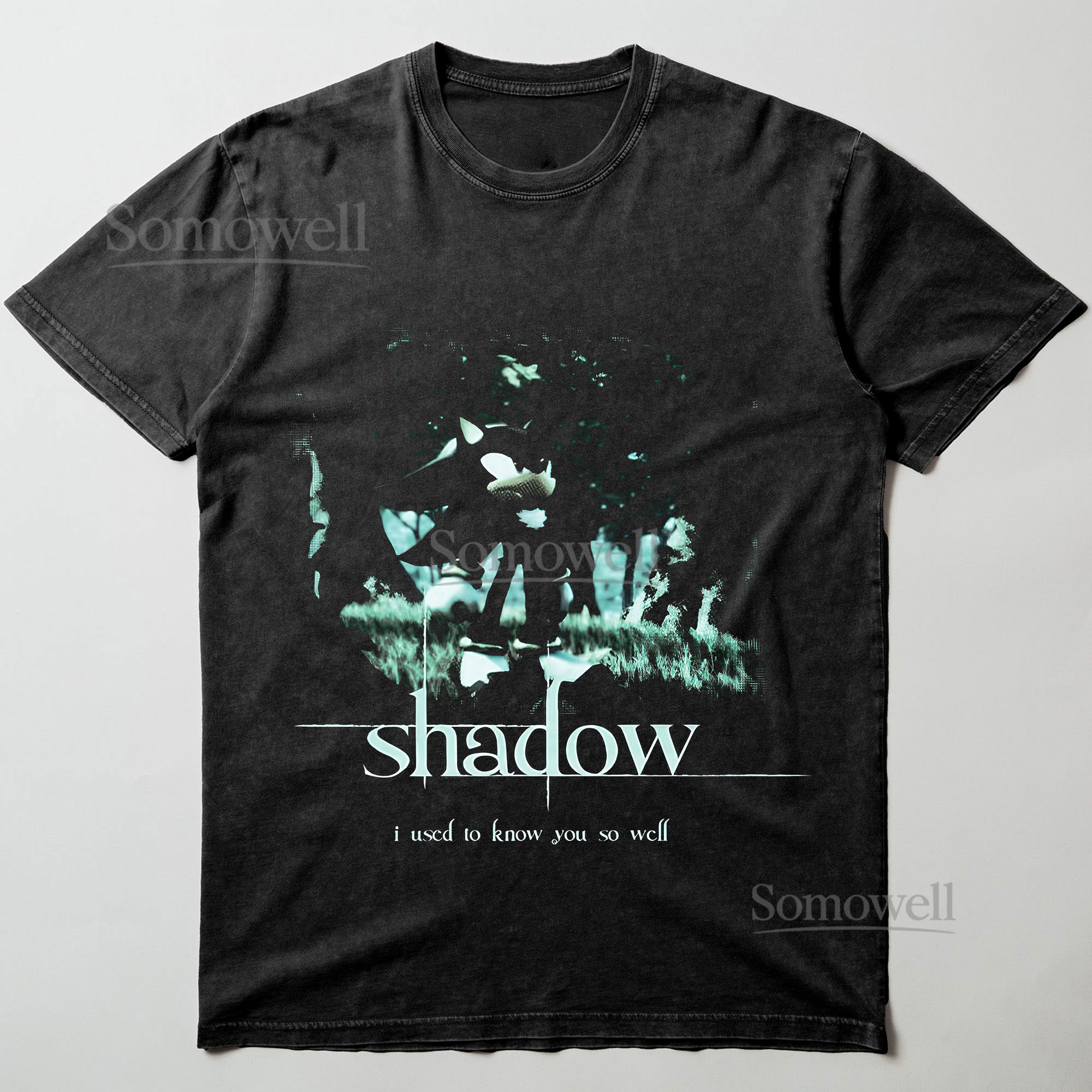 Shadow the Hedgehog I Used To Know You So Well Moody Graphic ,hoodie sweatshirt t shirt vintage Sonic T Shirt