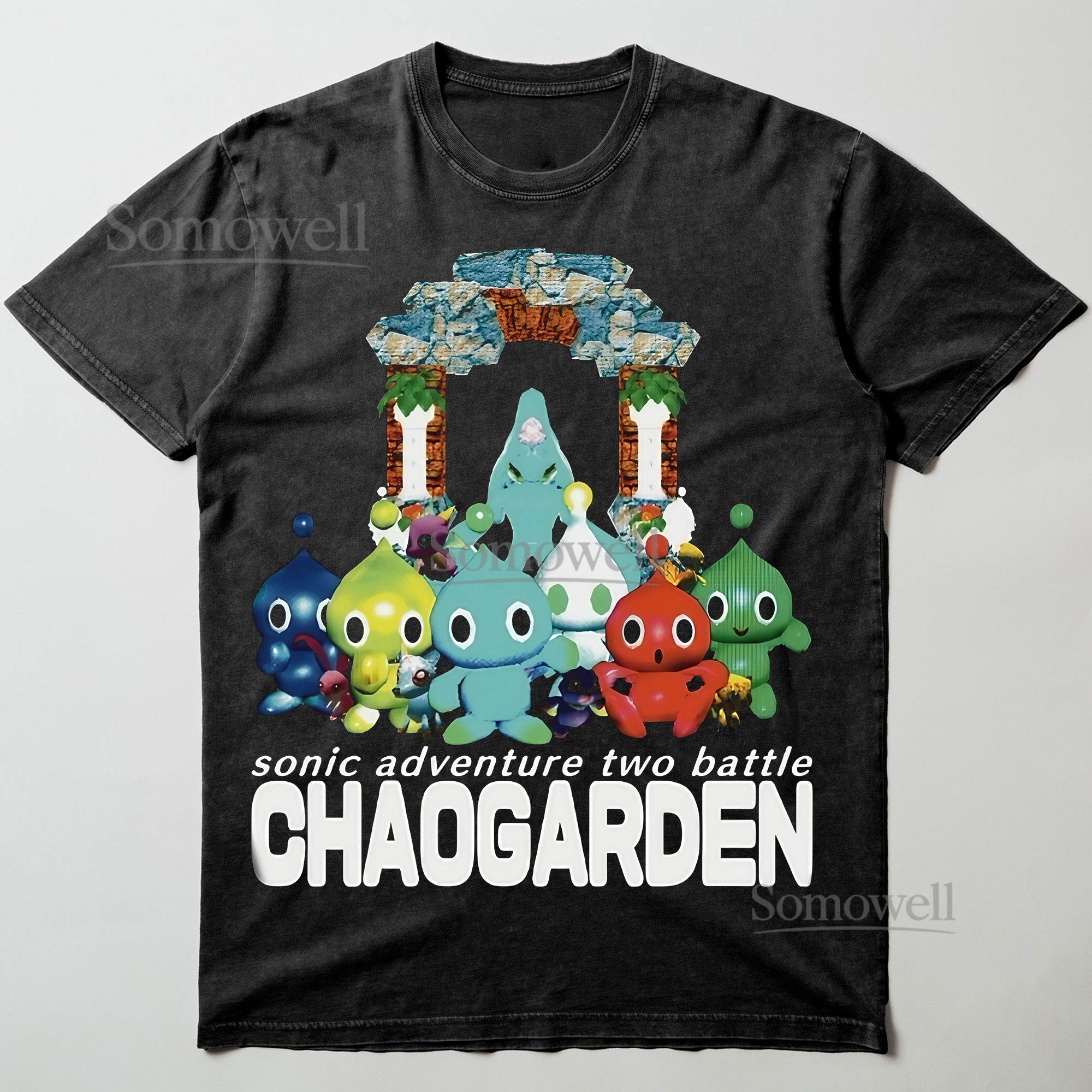 Sonic Adventure Two Battle Chao Garden Graphic ,hoodie sweatshirt t shirt vintage Kawaii Gamer T Shirt