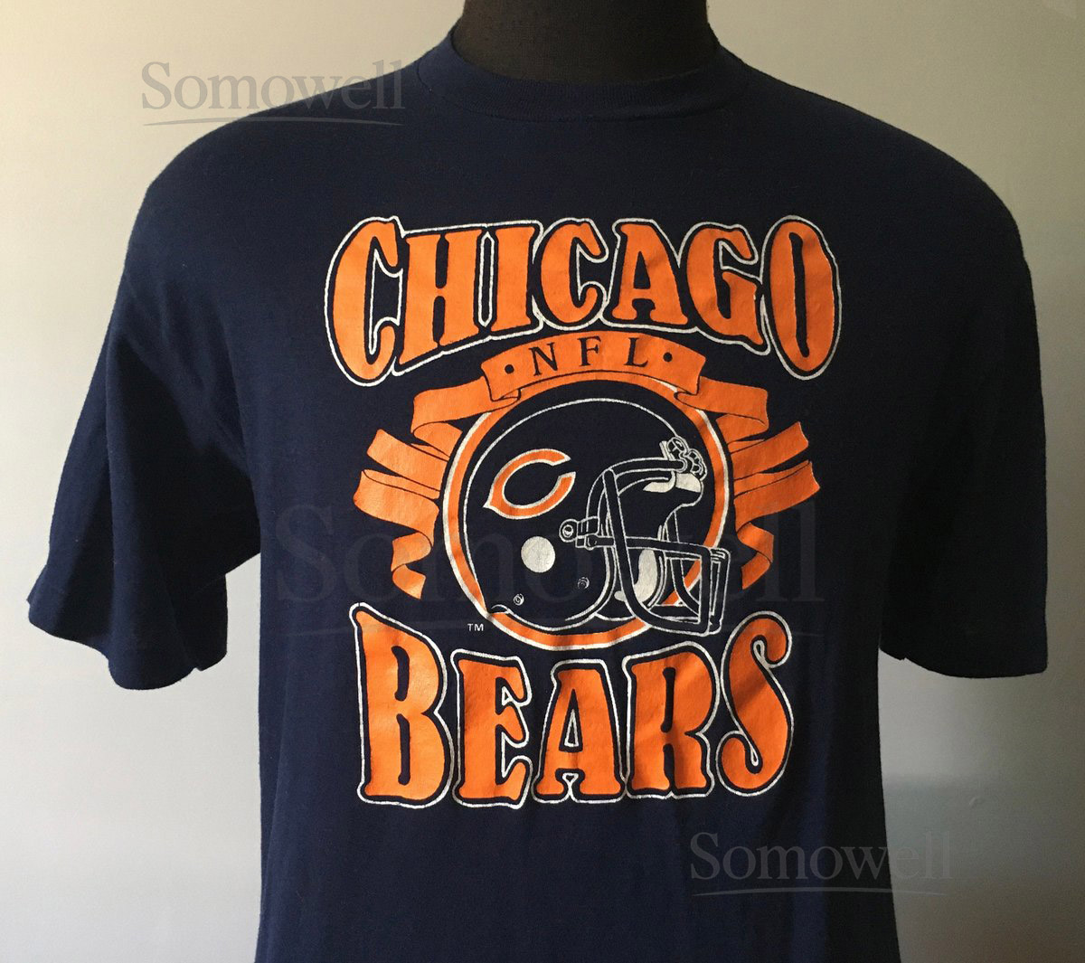 80s Vintage Chicago Bears NFL football T-Shirt - MEDIUM_4