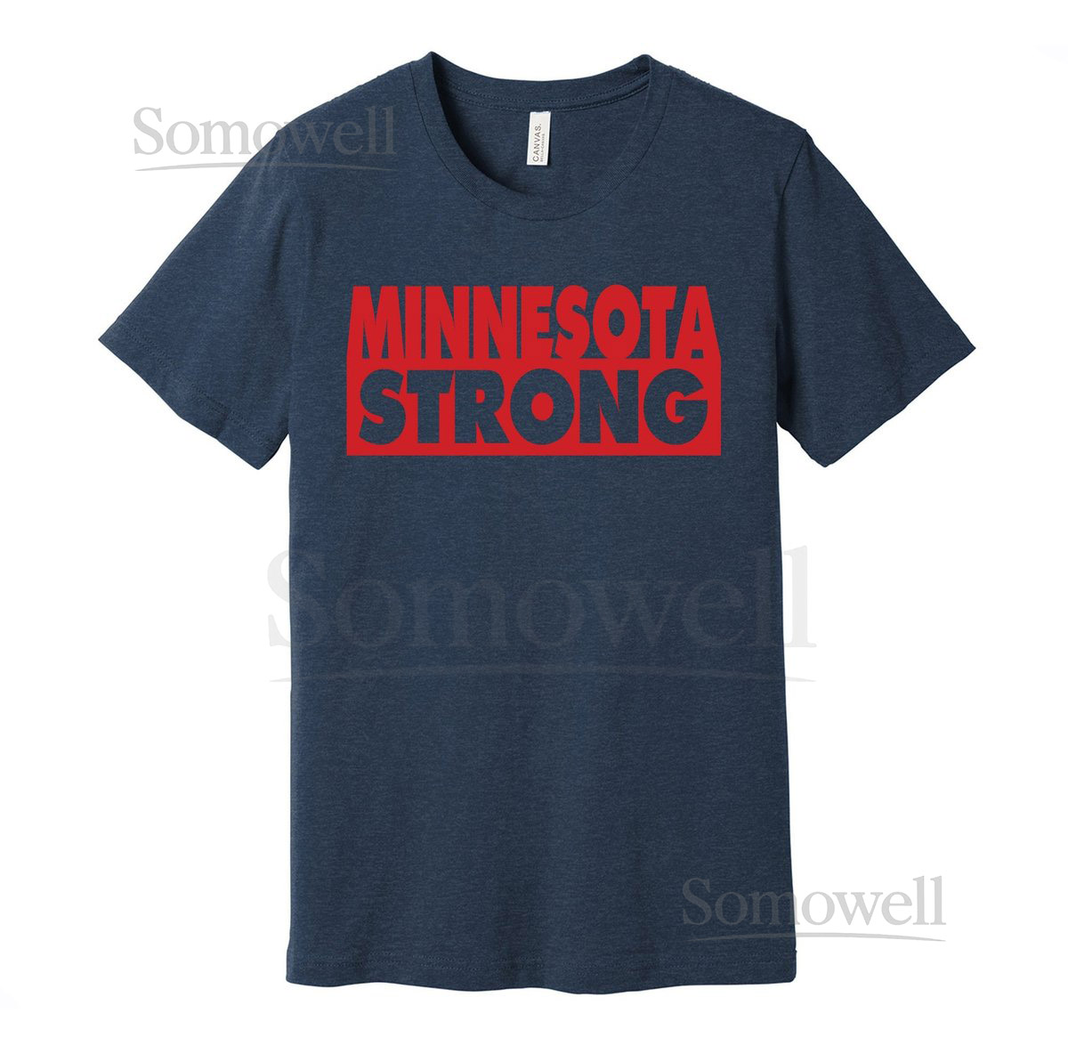 Minnesota Strong - Represent Your State Shirt for Locals Residents Fans S M L XL XXL 3XL Navy Red Black White Grey Color Choices Minn_642