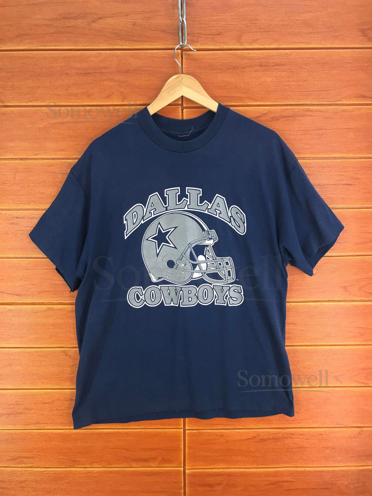 Vintage 80s DALLAS COWBOYS Football Nfl T-Shirt Size XL_489