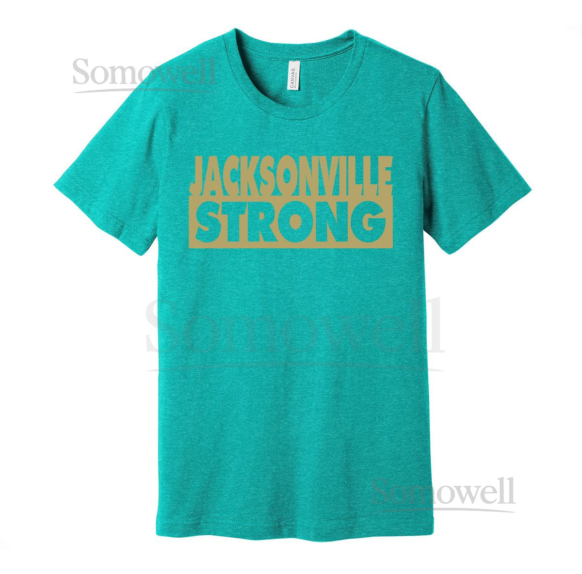Jacksonville Strong - Represent Your City Shirt for Locals Residents Fans S M L XL XXL 3XL Teal Black White Grey Color Choices Flori_688