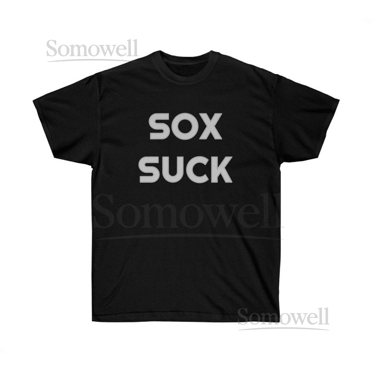 Sox Suck MLB Unisex Ultra Cotton Tee Red Sox White Sox Yankees Cubs MLB Baseball_550