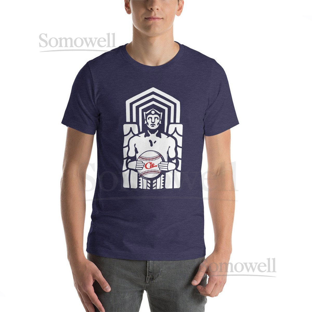 Short-Sleeve Unisex Cleveland Baseball T-Shirt_134