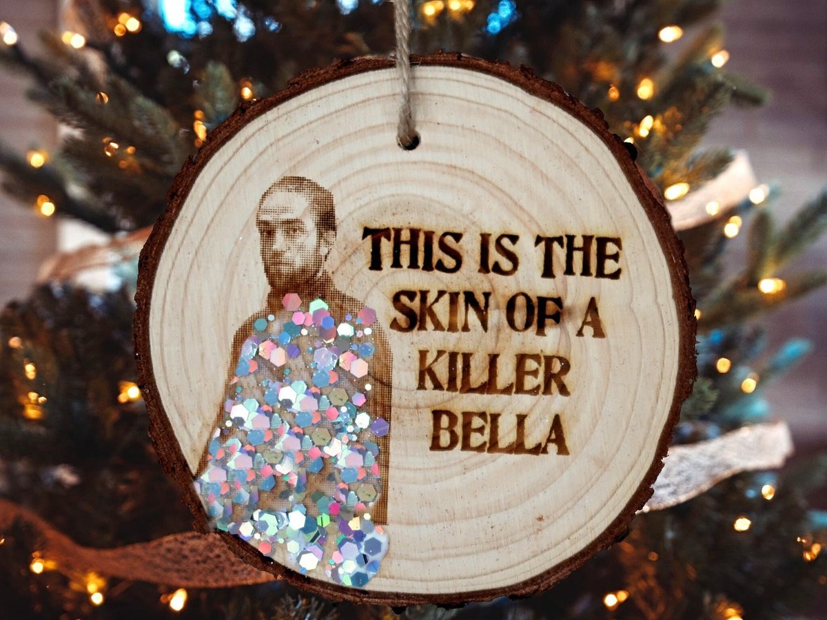 Skin Of A Killer Ornament Funny Ornament Office Gift Exchange
