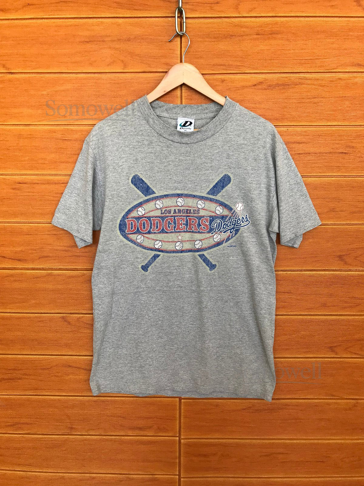 Vintage 2001 Los Angeles Dodgers T-Shirt - MLB Baseball Tee Size M_1009