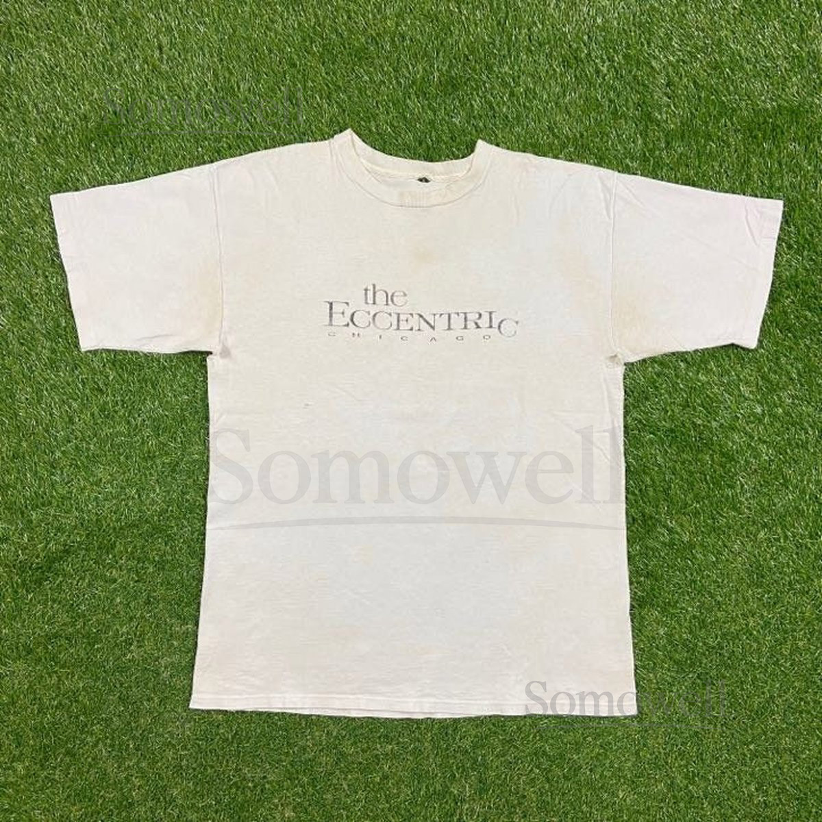 Vintage The Eccentric Chicago T Shirt Tee Size Xtra Large XL Windy City Illinois Bulls Bears Cubs White Sox Blackhawks 80s 1980s_541