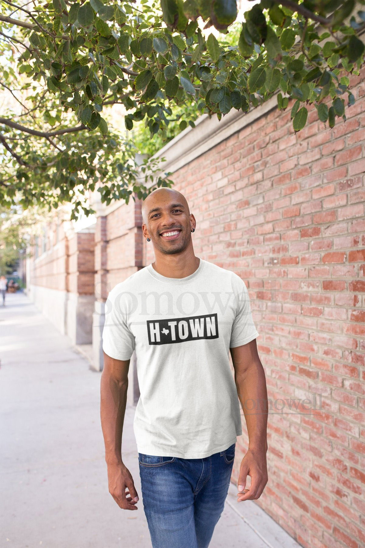 Men's Short Sleeve H-Town Classic T_763