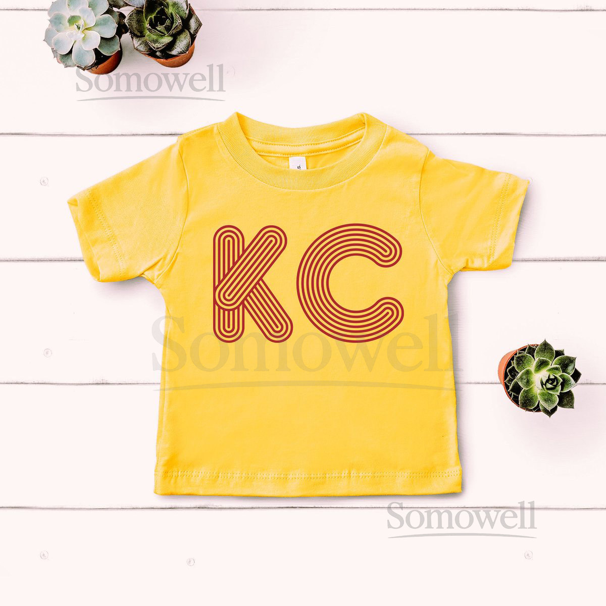 KC Outline Toddler Tee Multiple Color Options Made To Order_495