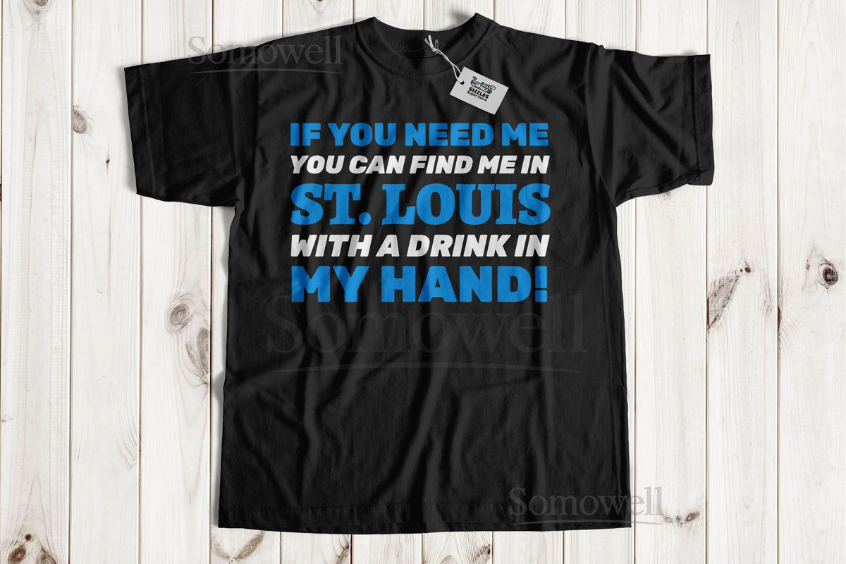 Unisex Funny Moving To St. Louis T-Shirt Gift For Someone Moving to Missouri Missouri Vacation Shirt I Love St. Louis Gifts River City_589
