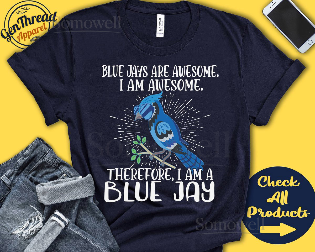 Blue Jay Shirt Blue Jay Lover Gift Zoo Zoologist Ornithology Ornithologist Funny Cool Awesome Animal Tank Hoodie A3036_107