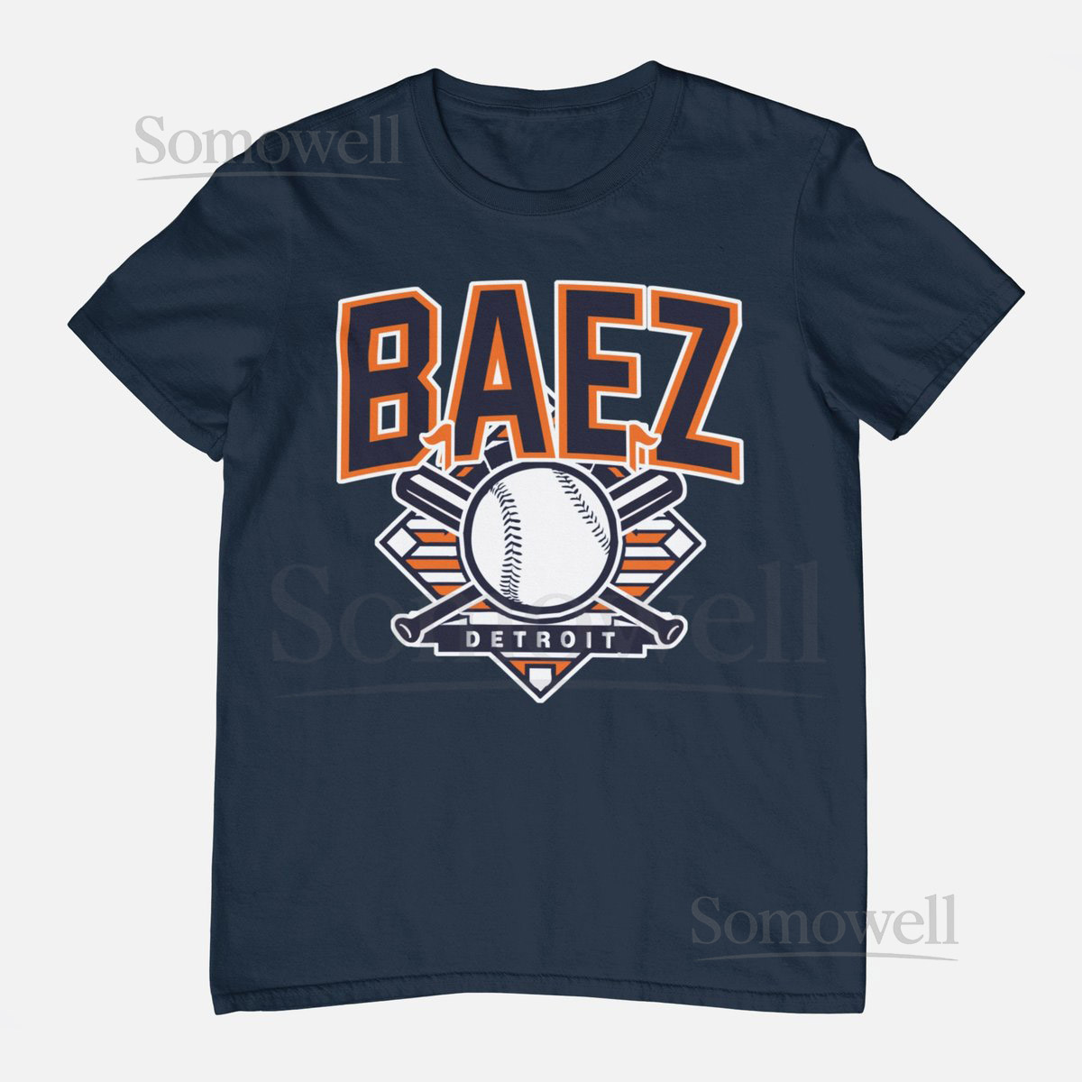 Baez Detroit Baseball Shirt_25