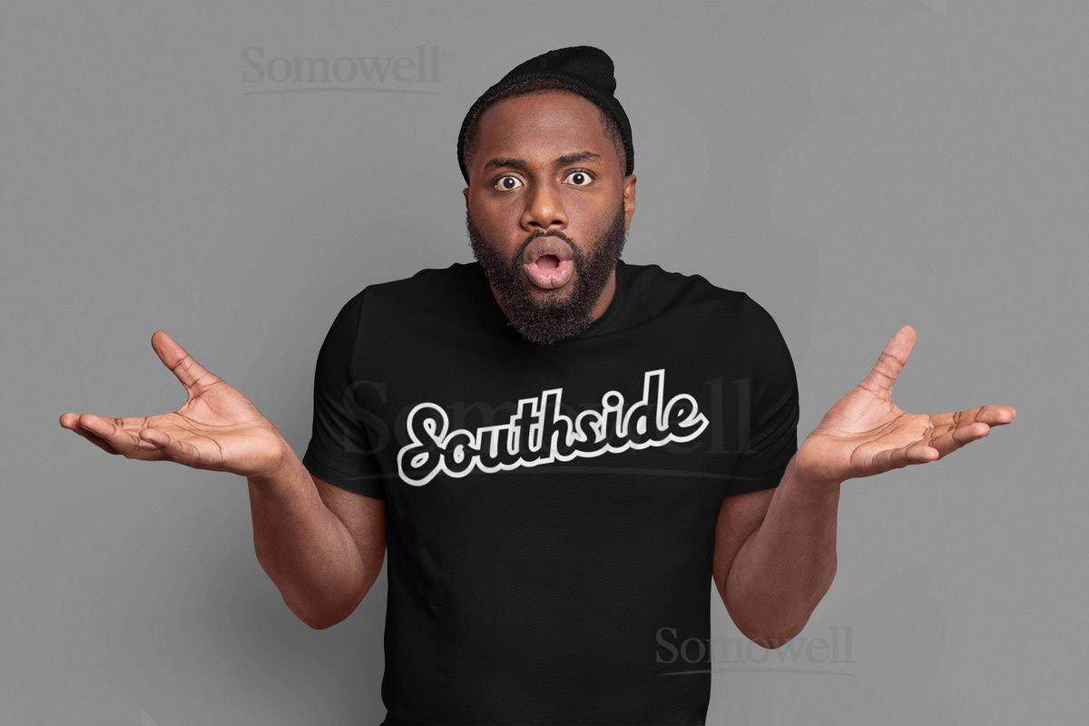 THE SOUTHSIDE Shirt White Sox Jersey Tee Unisex White Sox Shirt Black White Sox Shirt_256