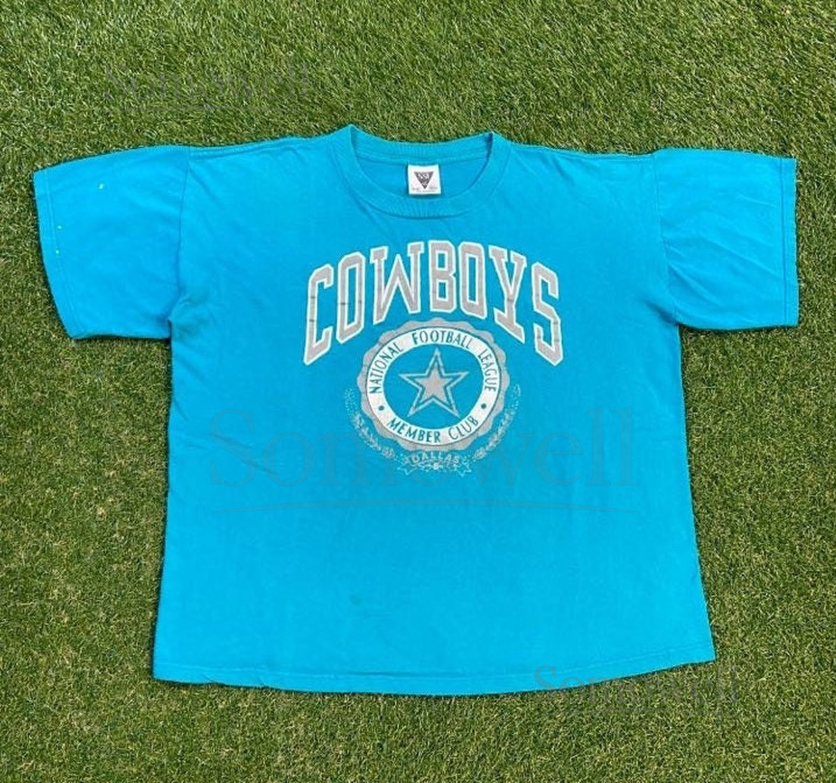 Vintage Dallas Cowboys T Shirt Tee SSI Size Large L NFL Football Texas 1990s 90s_550