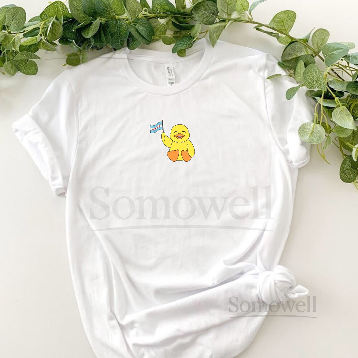 Chicago Flag Duck Shirt Chicago Pride Flag Shirt Funny Chicago Shirt Chicago Gift Cute Chicago Gift Cute Chicago Shirt_185