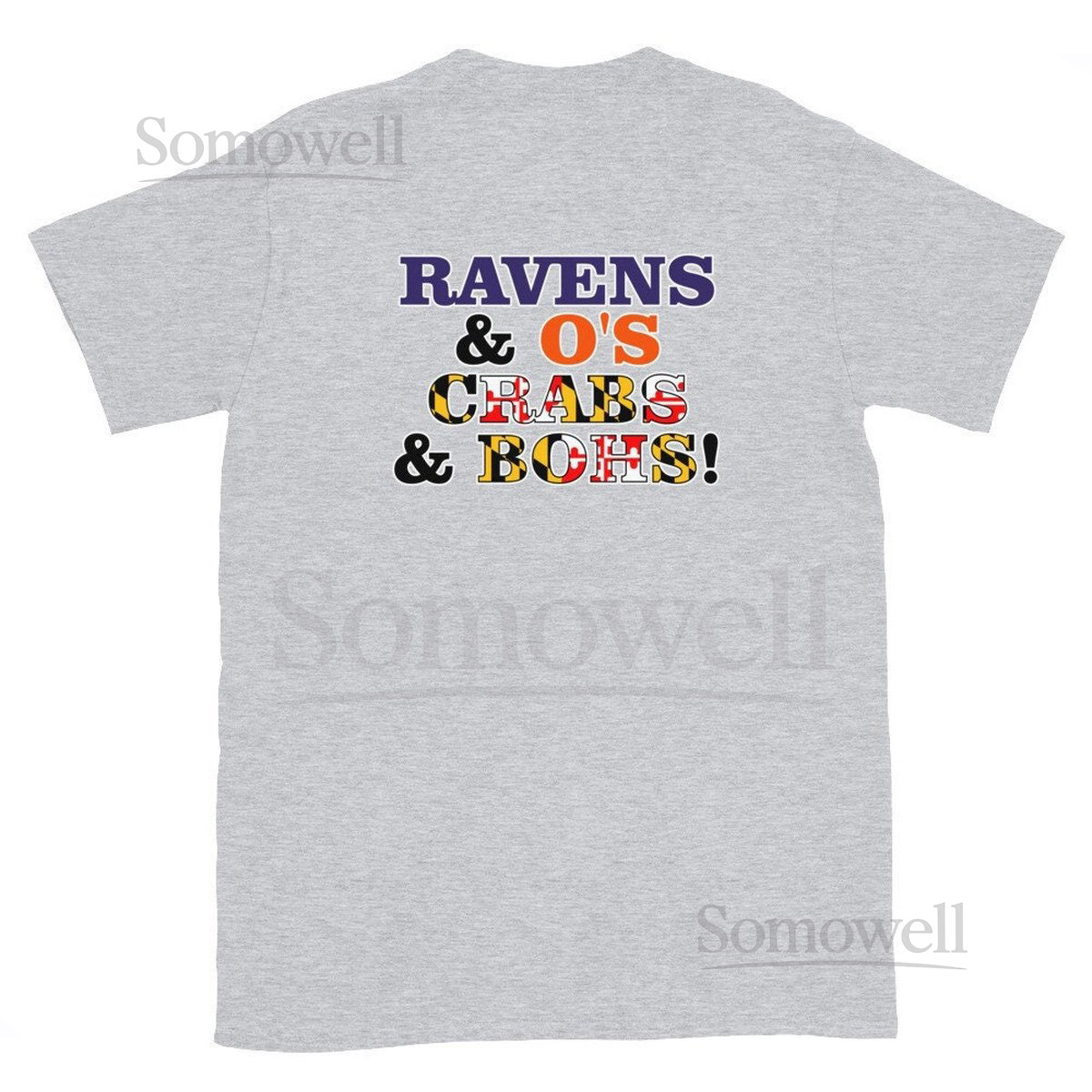 Ravens Os Crabs Bohs T-Shirt_509
