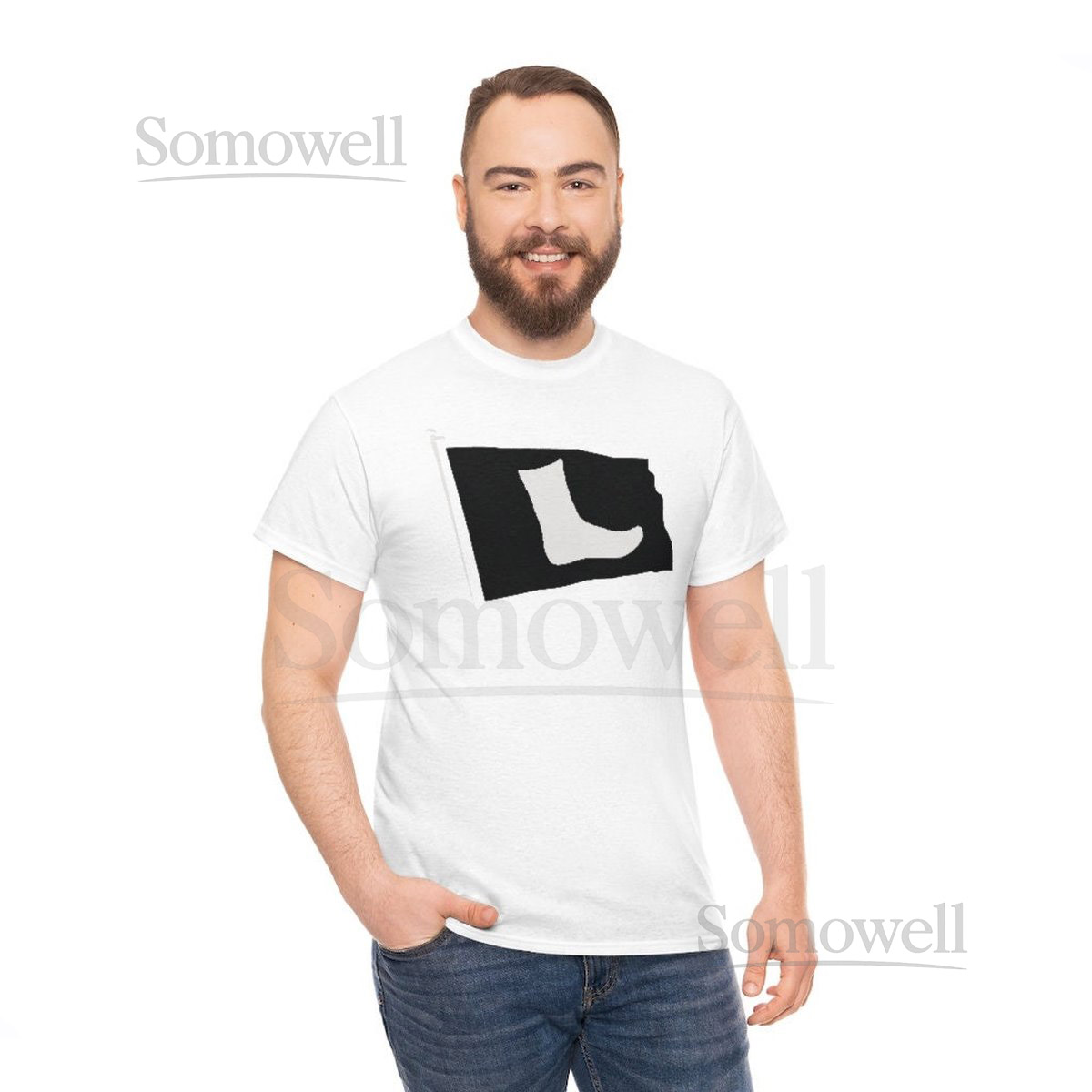 Fly the L W Chicago White Sox Socks Parody Flag Unisex Cotton Tee Chicago Cubs Windy City Classic Win Lost Loss Losers Smack S-5XL_449