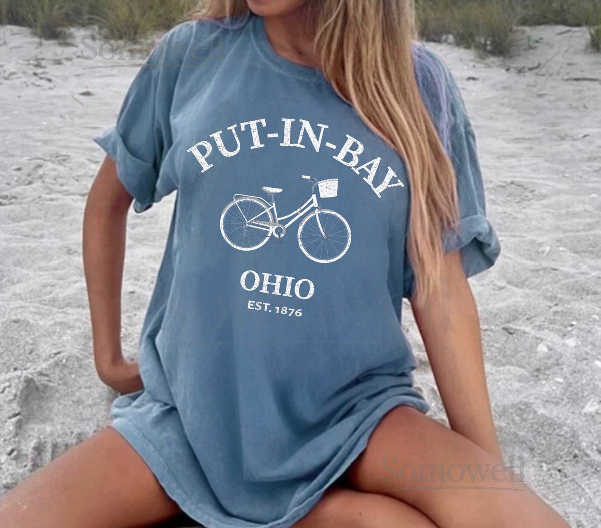 Put-In-Bay Ohio Comfort Colors T-Shirt Lake Erie Souvenir_80