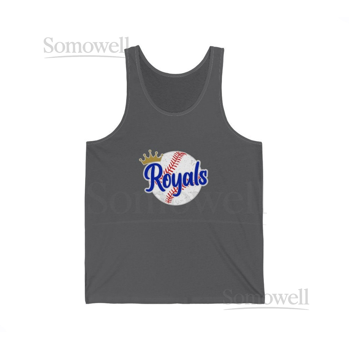 KC Royals Baseball Graphic Tank Top UNISEX Fit Kansas City Royals Tshirt_506