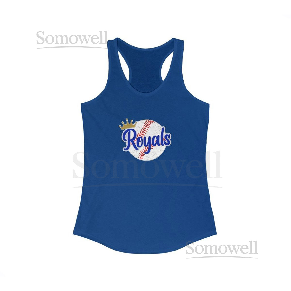 KC Royals Baseball Graphic Tank Top WOMEN'S Fit Kansas City Royals Tank Top_507
