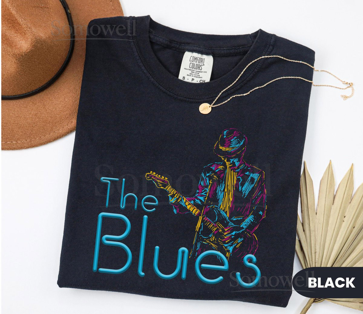 Moody Blues Retro Shirt - 1950s Blues Fan Gift - The Blues Music T-Shirt - Old Lovers Hippie Music Lover TShirt - Blues Music Lover_311